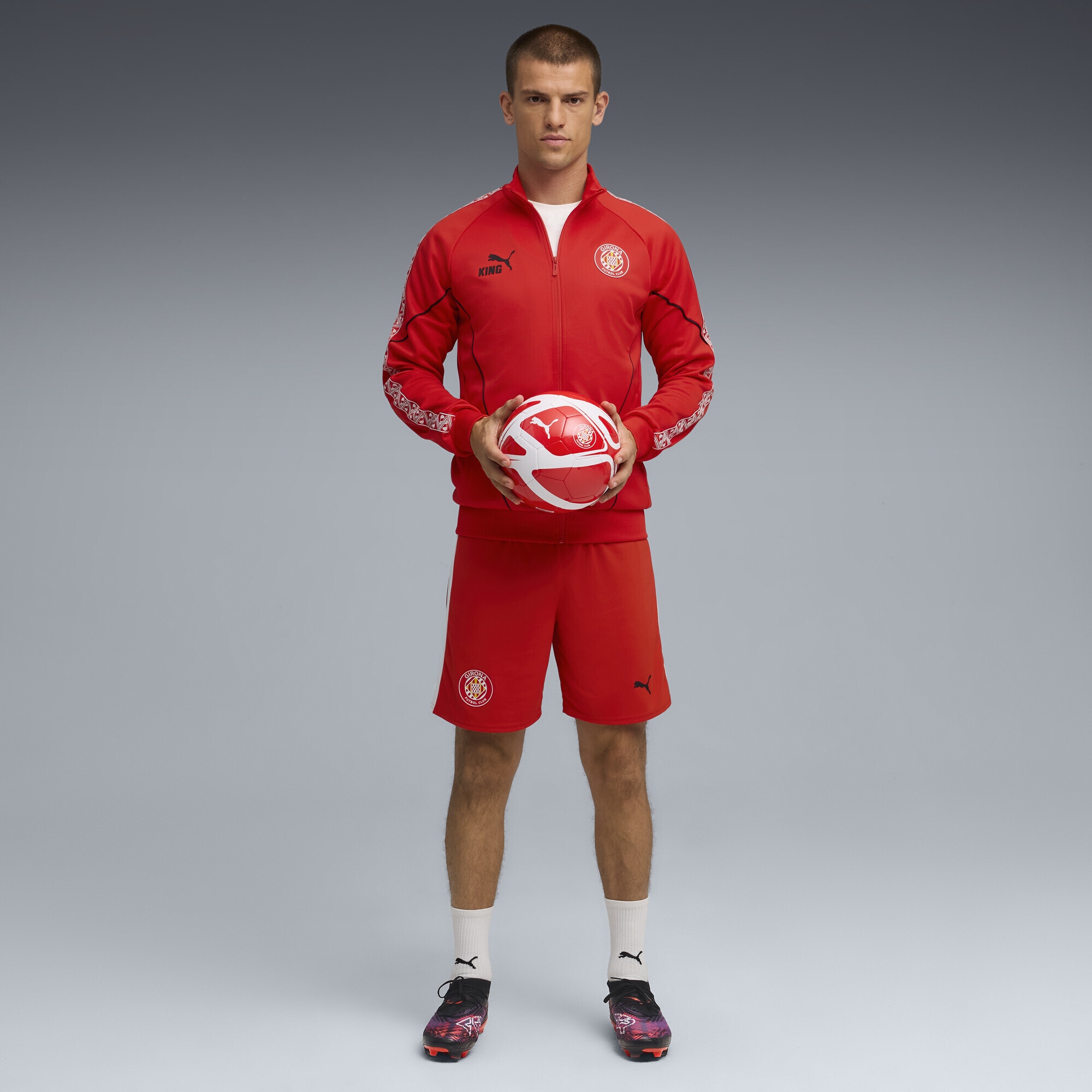 PUMA Sweatjacke »Girona FC KING Anthem Jacke Herren«
