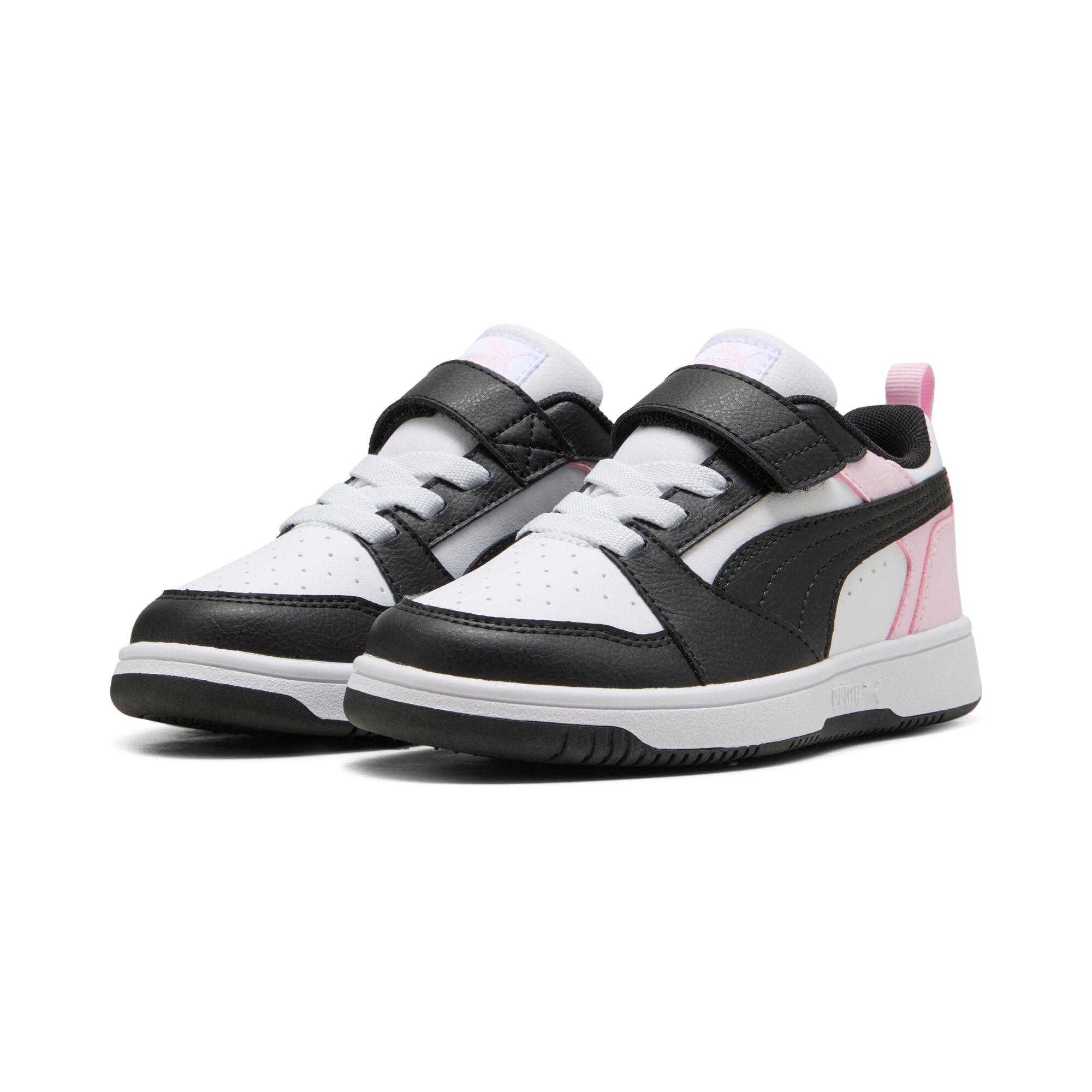 PUMA "REBOUND V6 LO AC+ PS" knöchelhoher Schnitt, mit Klettverschluss, mit Gummilaufsohle