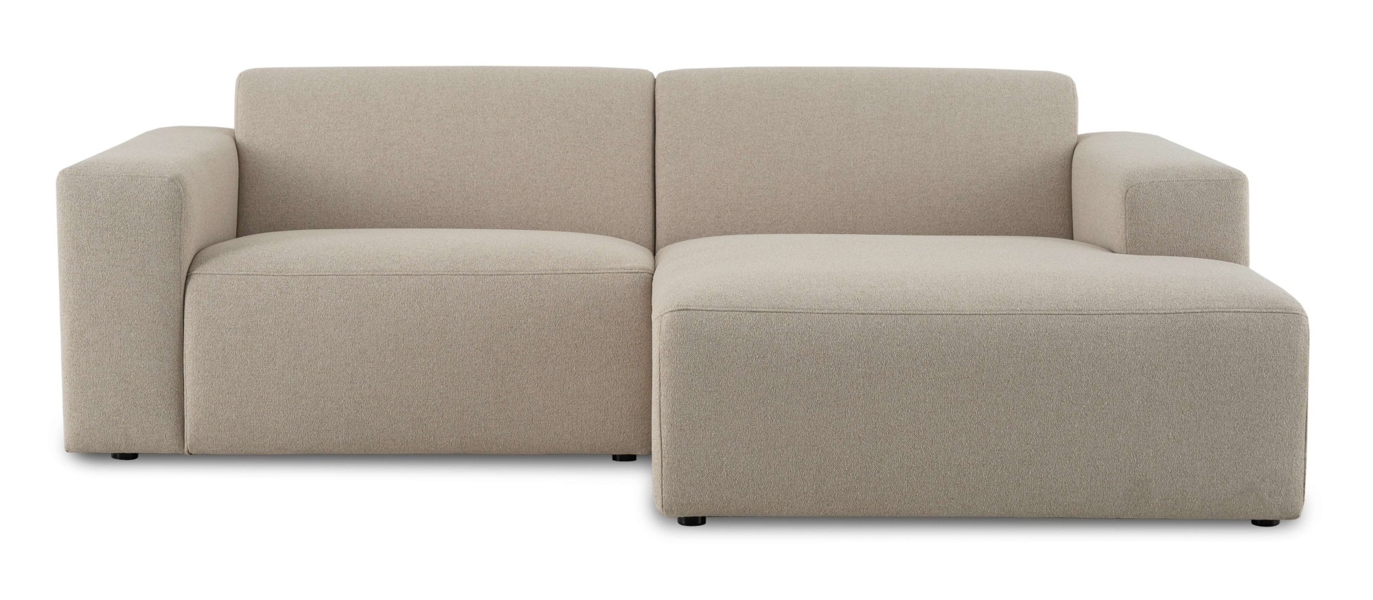 OTTO home Ecksofa "Koa, 228 cm, L-Form, Modulsofa in Cord, Chenille, Strukt günstig online kaufen