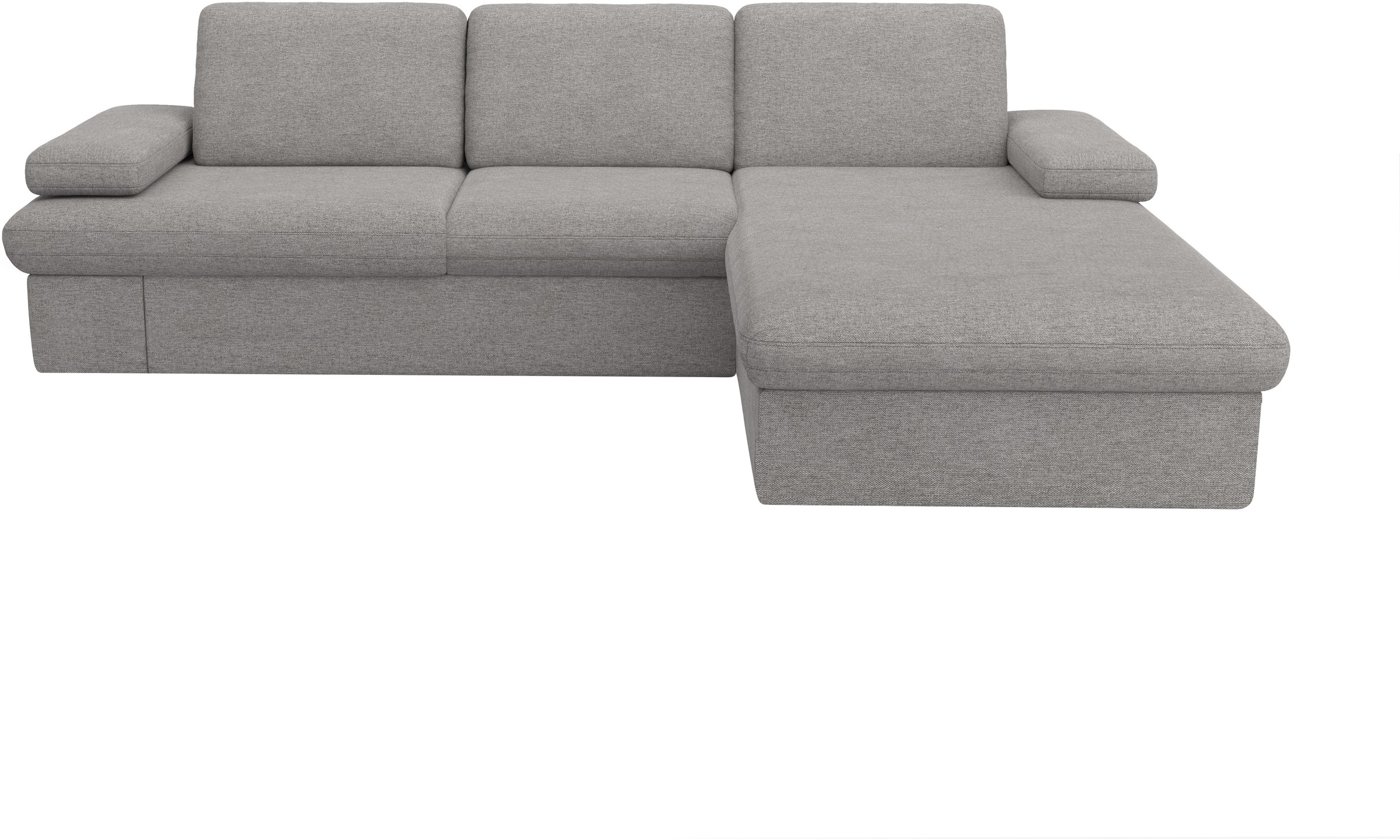 sit&more Ecksofa "Moreno L-Form, B: 247 cm" mit Armteilverstellung, optiona günstig online kaufen