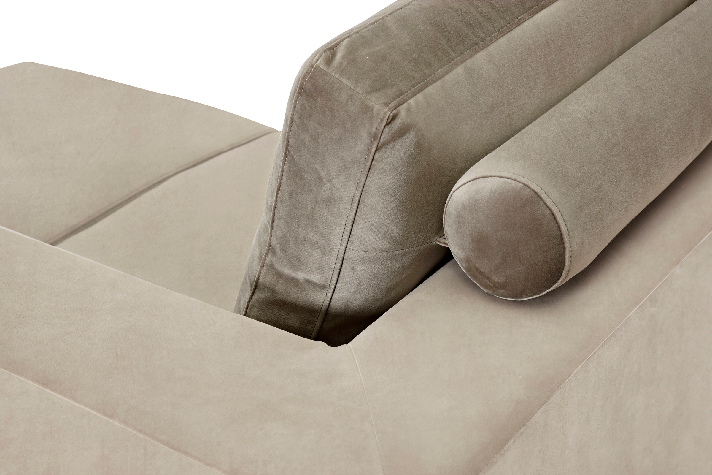 ATLANTIC home collection Ecksofa »L-Form«, mit Federkern