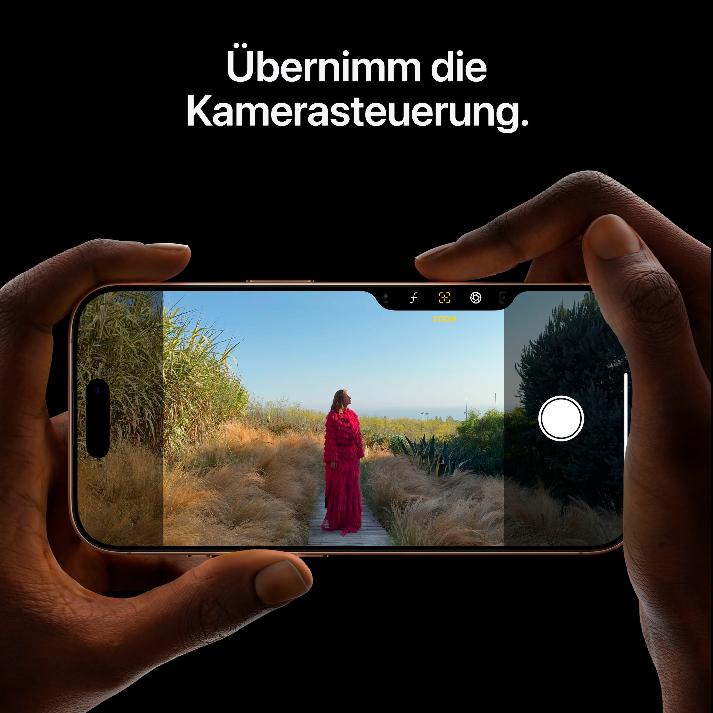 Apple Smartphone »iPhone 16 Pro Max«, Titan Wüstensand, 256 GB Speicherplatz