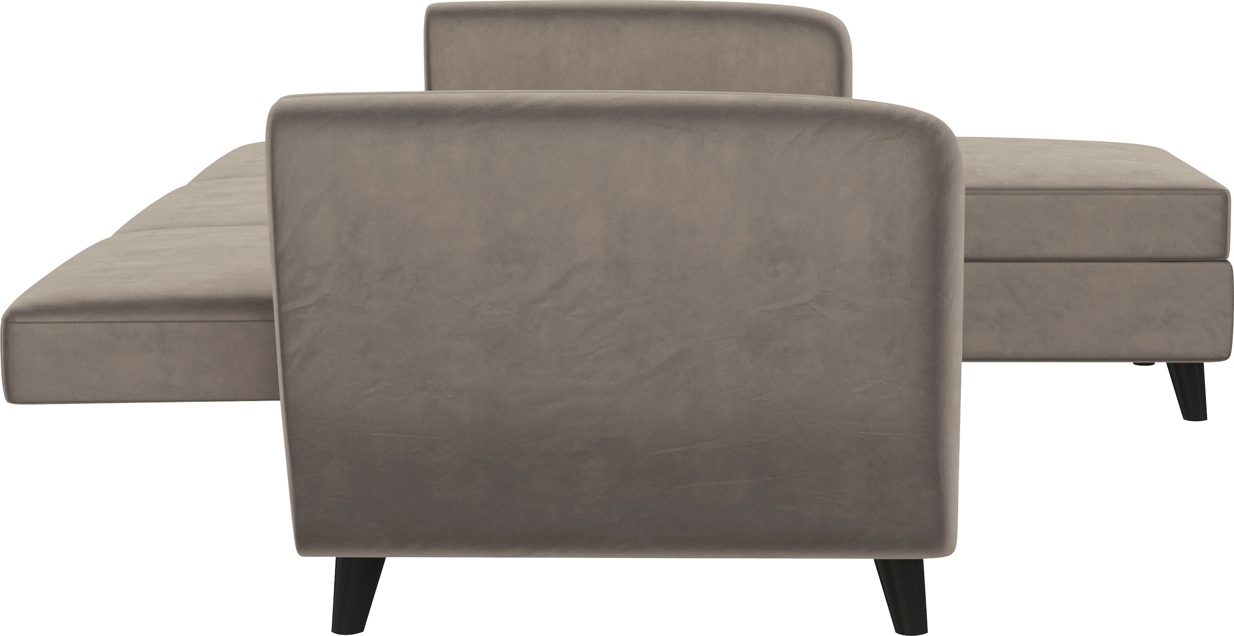 Dorel Home Ecksofa »Perry, L-Form,«, Rückenlehne, verschiedene Farbvarianten, Sitzhöhe 43 cm, Breite 219 cm