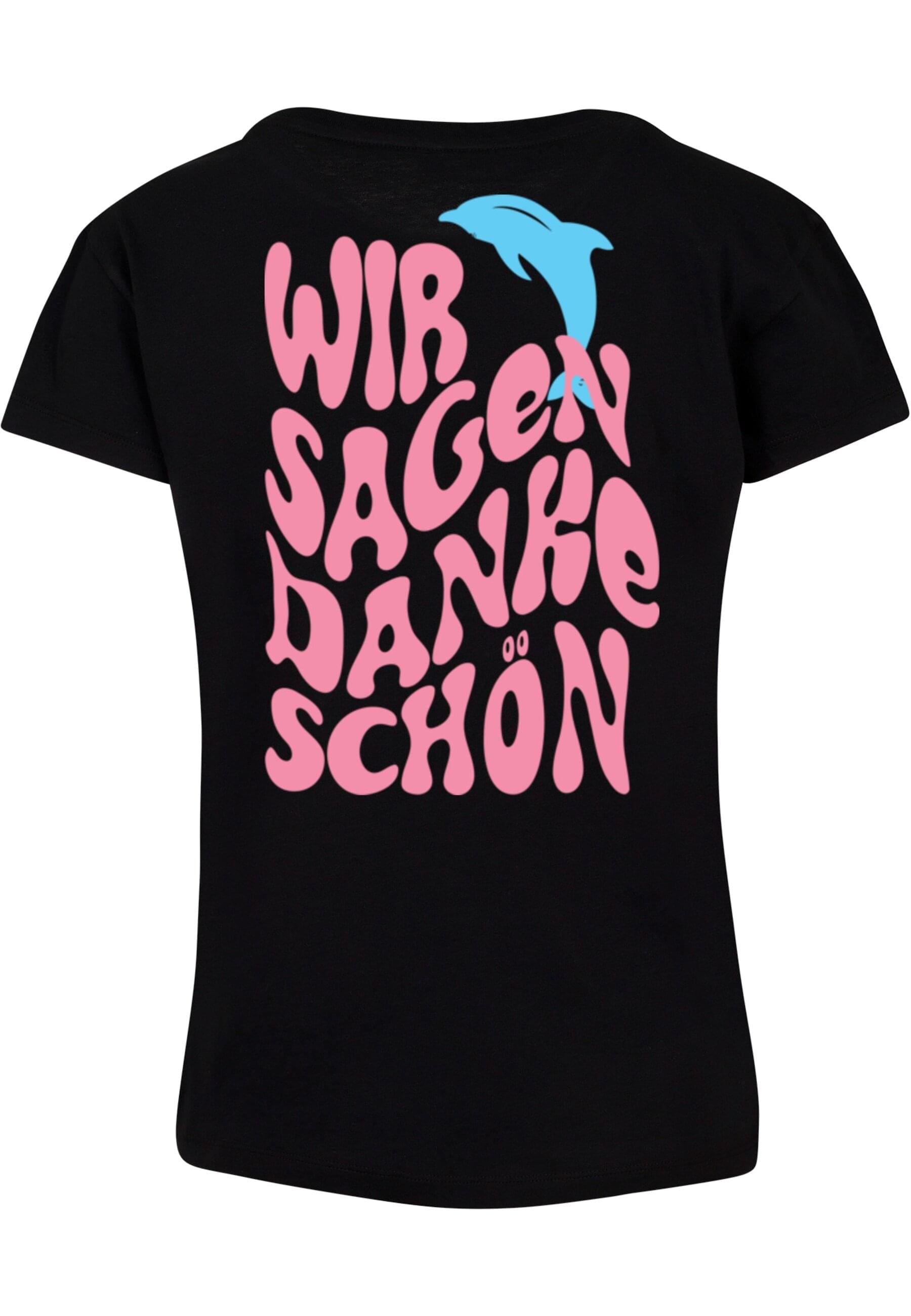 Merchcode T-Shirt "Merchcode Ladies Die Flippers - Wir Sagen Danke Schön T- günstig online kaufen