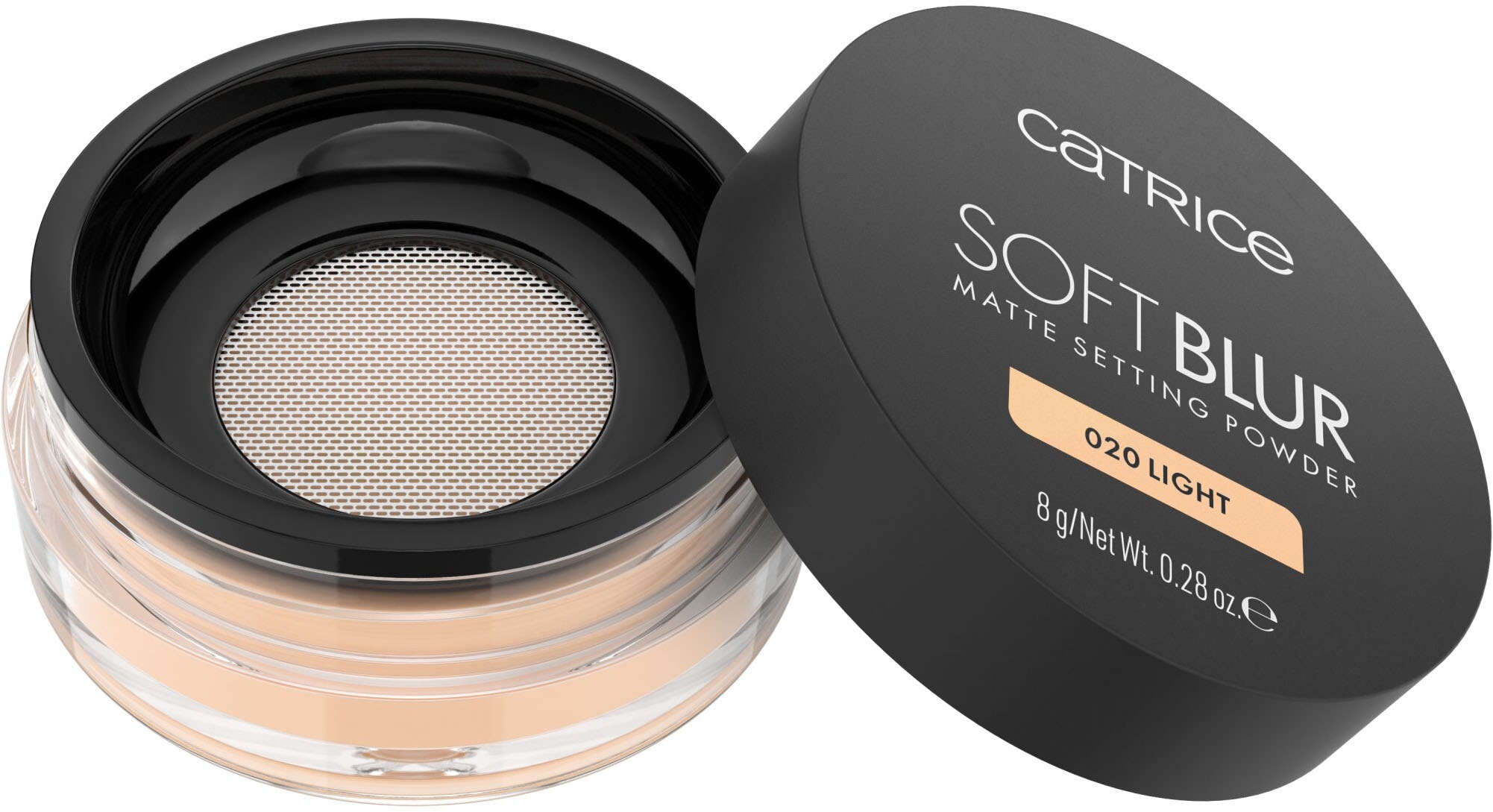 Catrice Puder »Soft Blur Matte Setting Powder«, Vielseitig: Zum Fixieren, Baken oder für Touch-ups geeignet