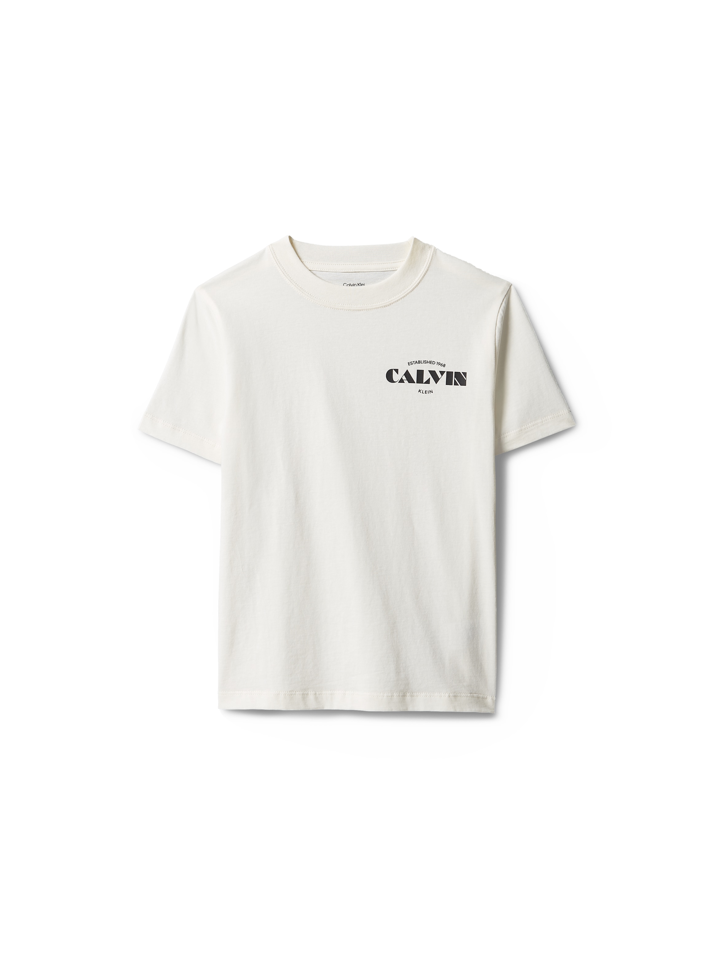 Calvin Klein Jeans T-Shirt "CALVIN SMALL CHEST PRINT TEE" Regular fit mit Rundhalsausschnitt