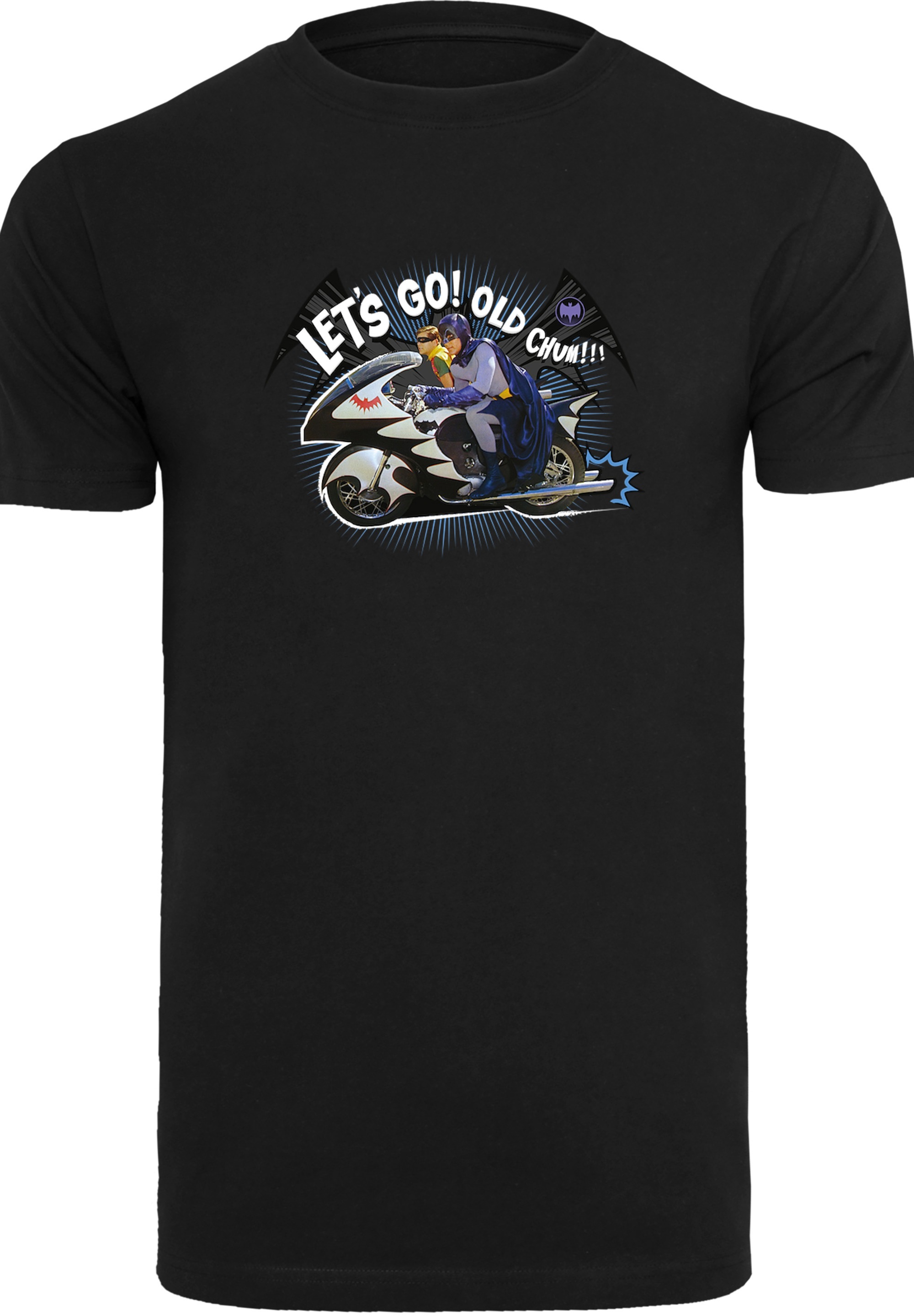 F4NT4STIC T-Shirt »Batman TV Serie Bat Bike Vintage«, Herren,Premium Merch,Regular-Fit,Basic,Bedruckt