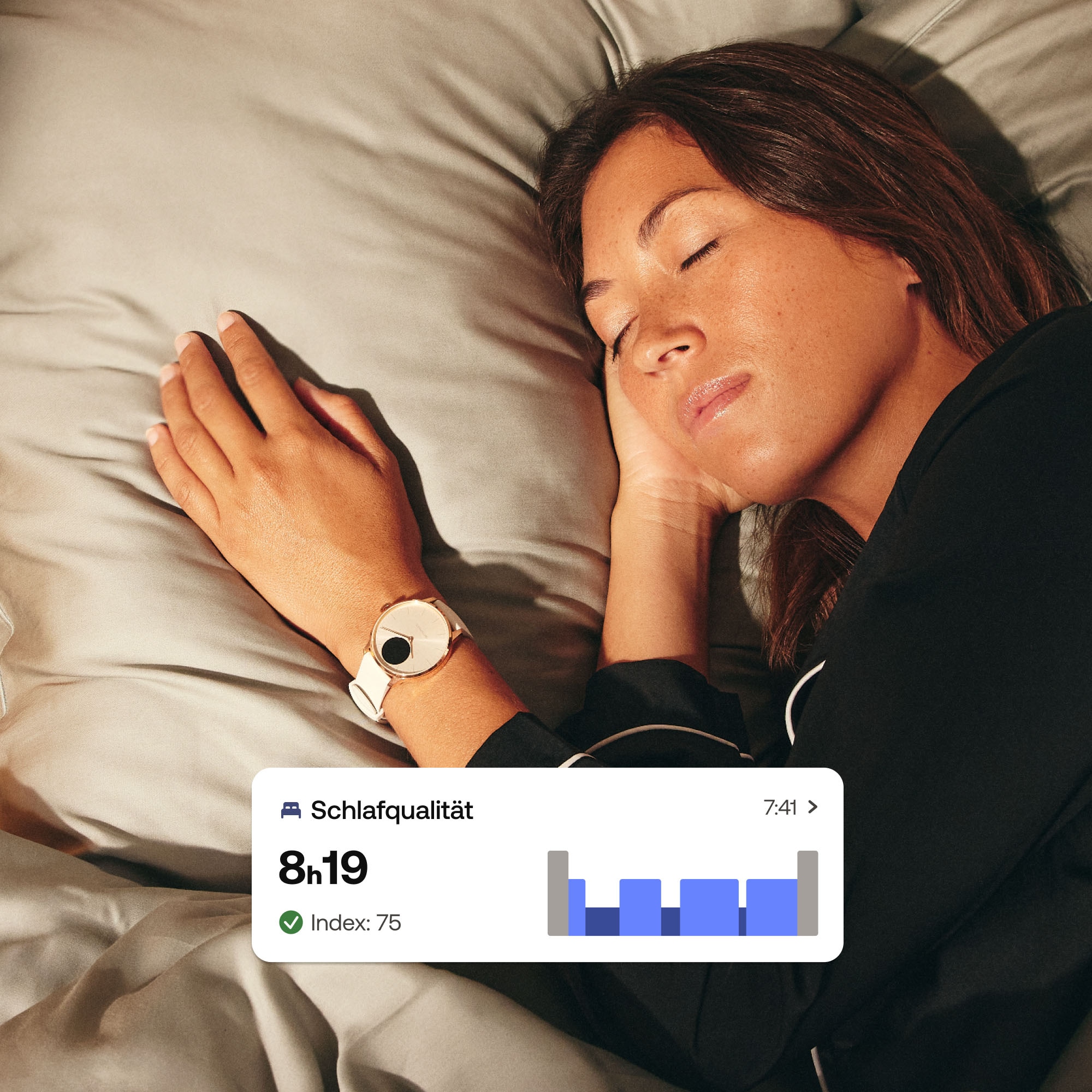 Withings Smartwatch »ScanWatch Light 37mm«, (/ 0,63 Zoll),)