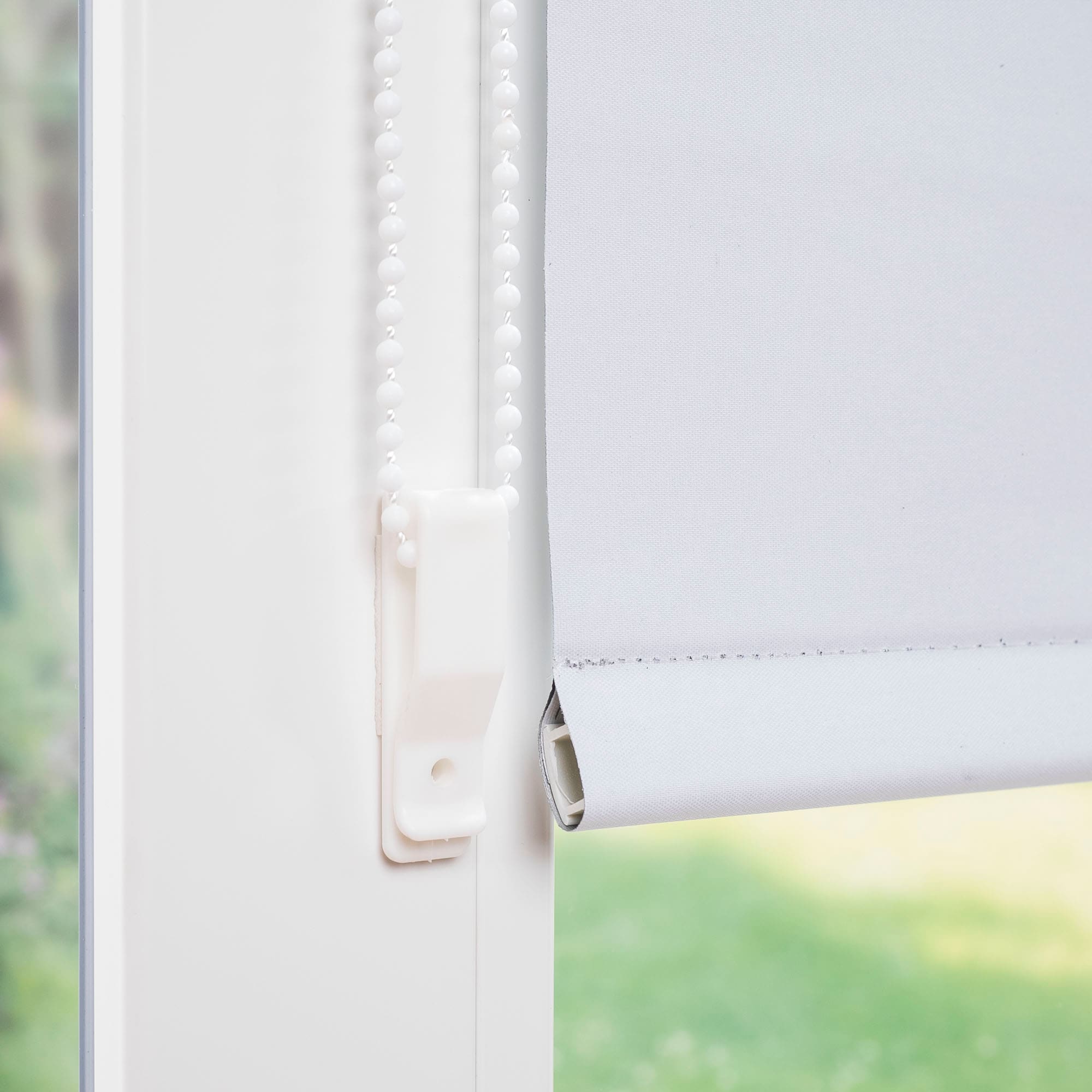 Thumbnail - Liedeco Seitenzugrollo "Druckdesign Blume" verdunkelnd energiesparend ohne Bohren freihängend Klemmfix Rollo Design Blum...