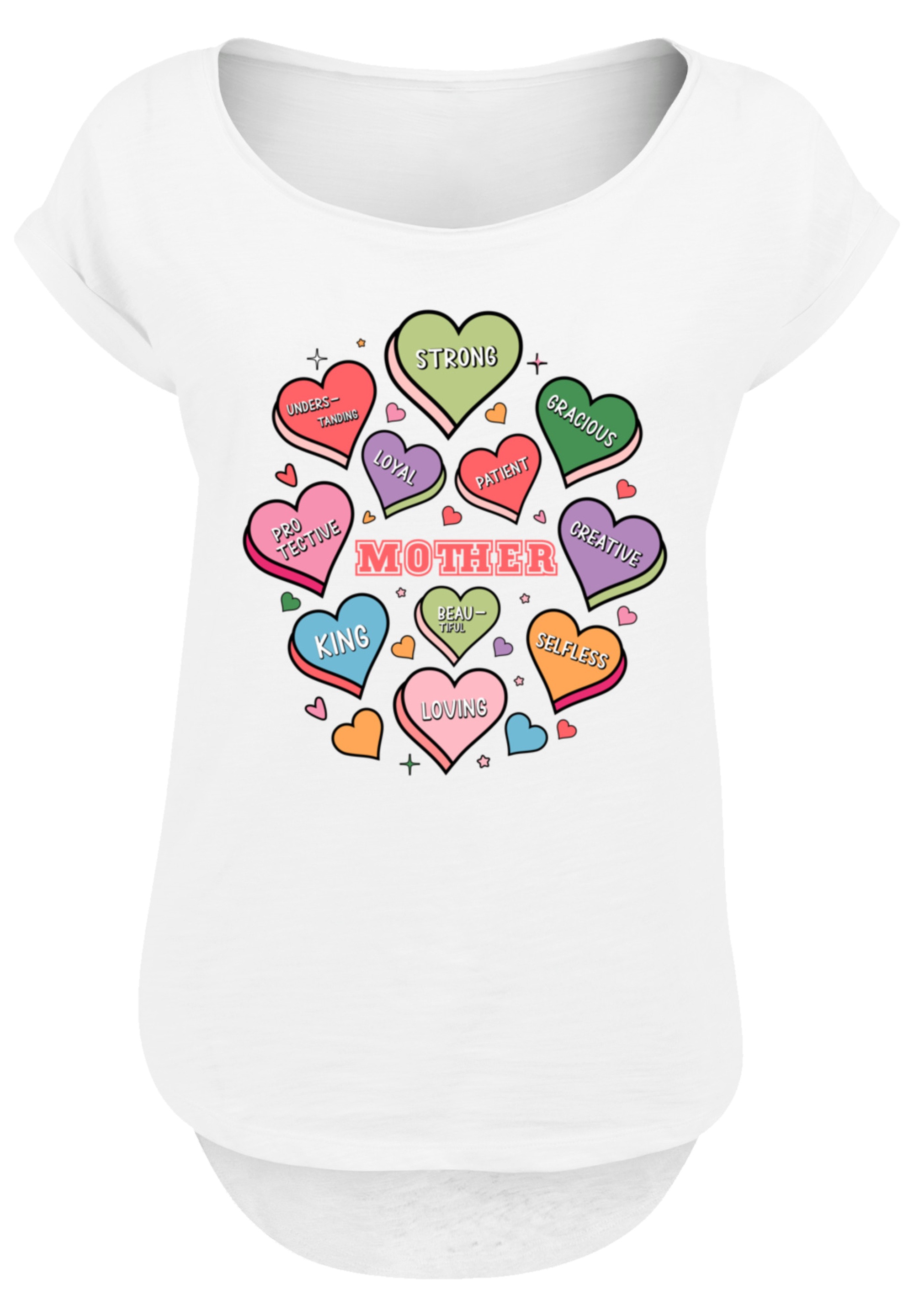 F4NT4STIC T-Shirt "Muttertag Mama Herzen" Premium Qualität günstig online kaufen