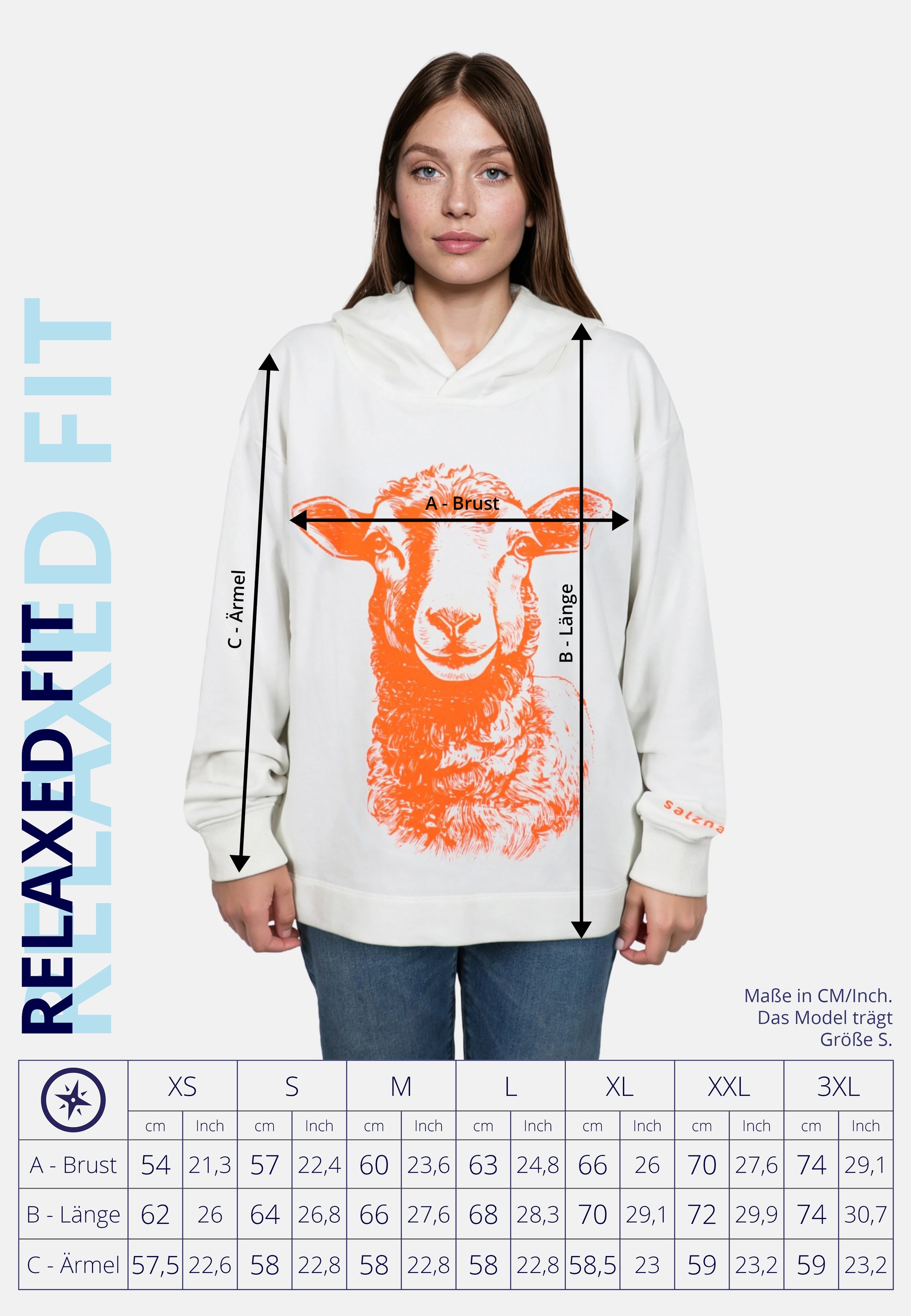 salzhaut Kapuzenpullover »Hoodie VÖRSLACH«