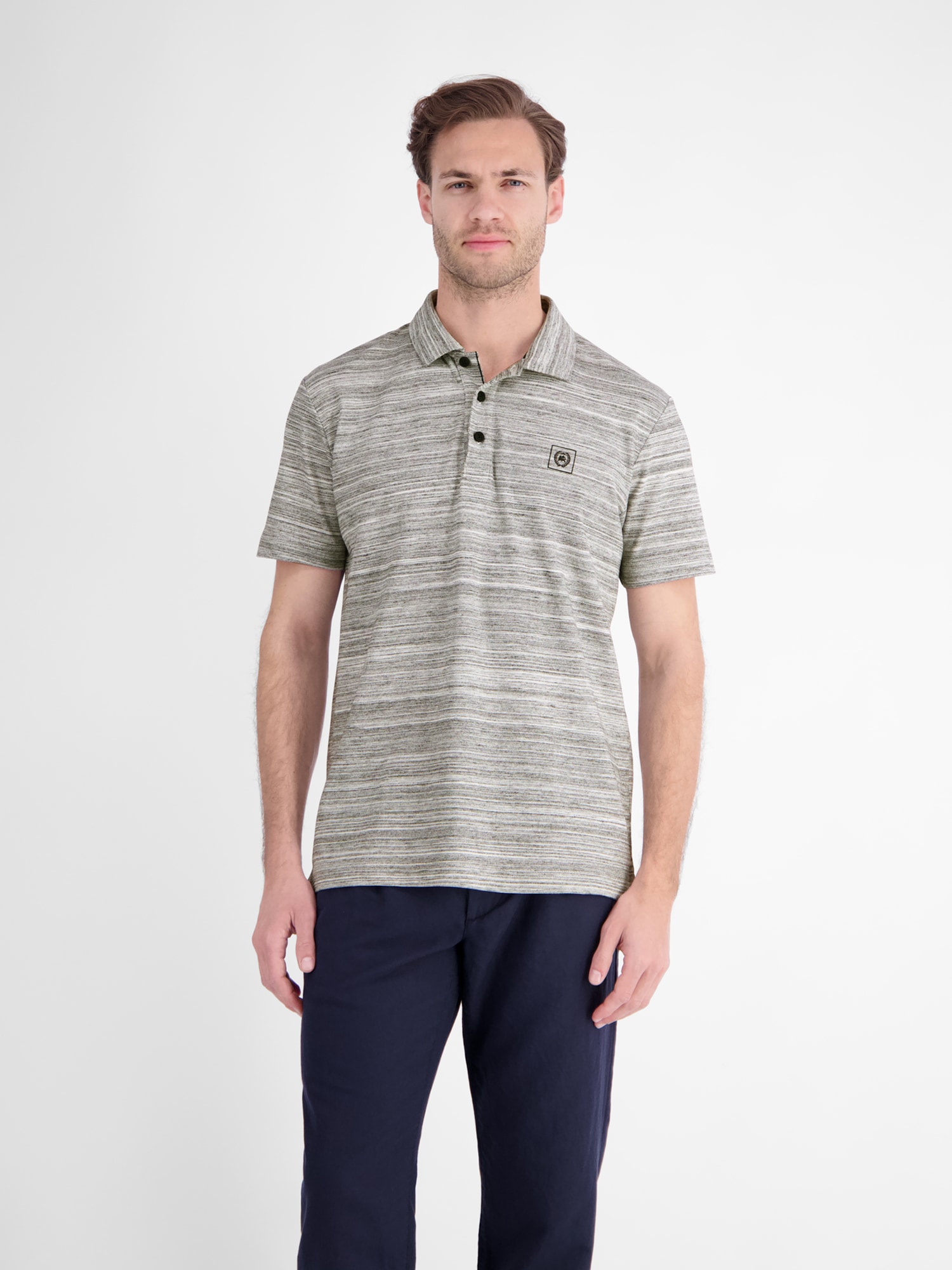 LERROS Poloshirt "Polo aus leichtem Baumwollmischgewebe mit griffiger Haptik"