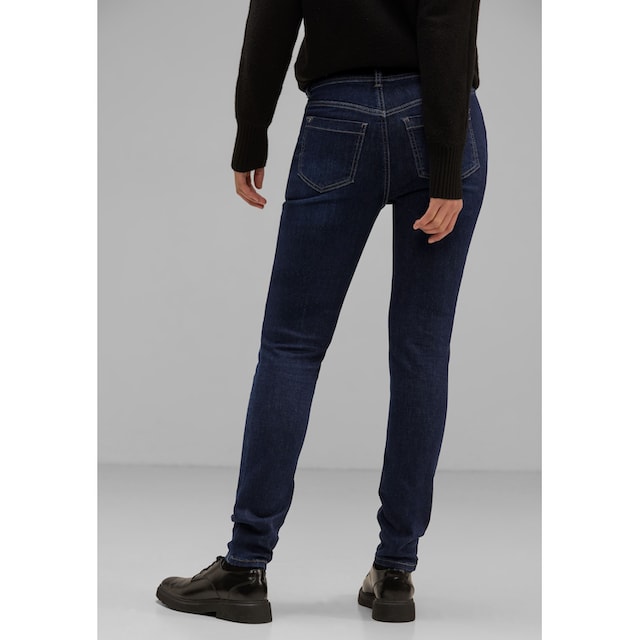 STREET ONE Gerade Jeans, High Waist für kaufen | BAUR