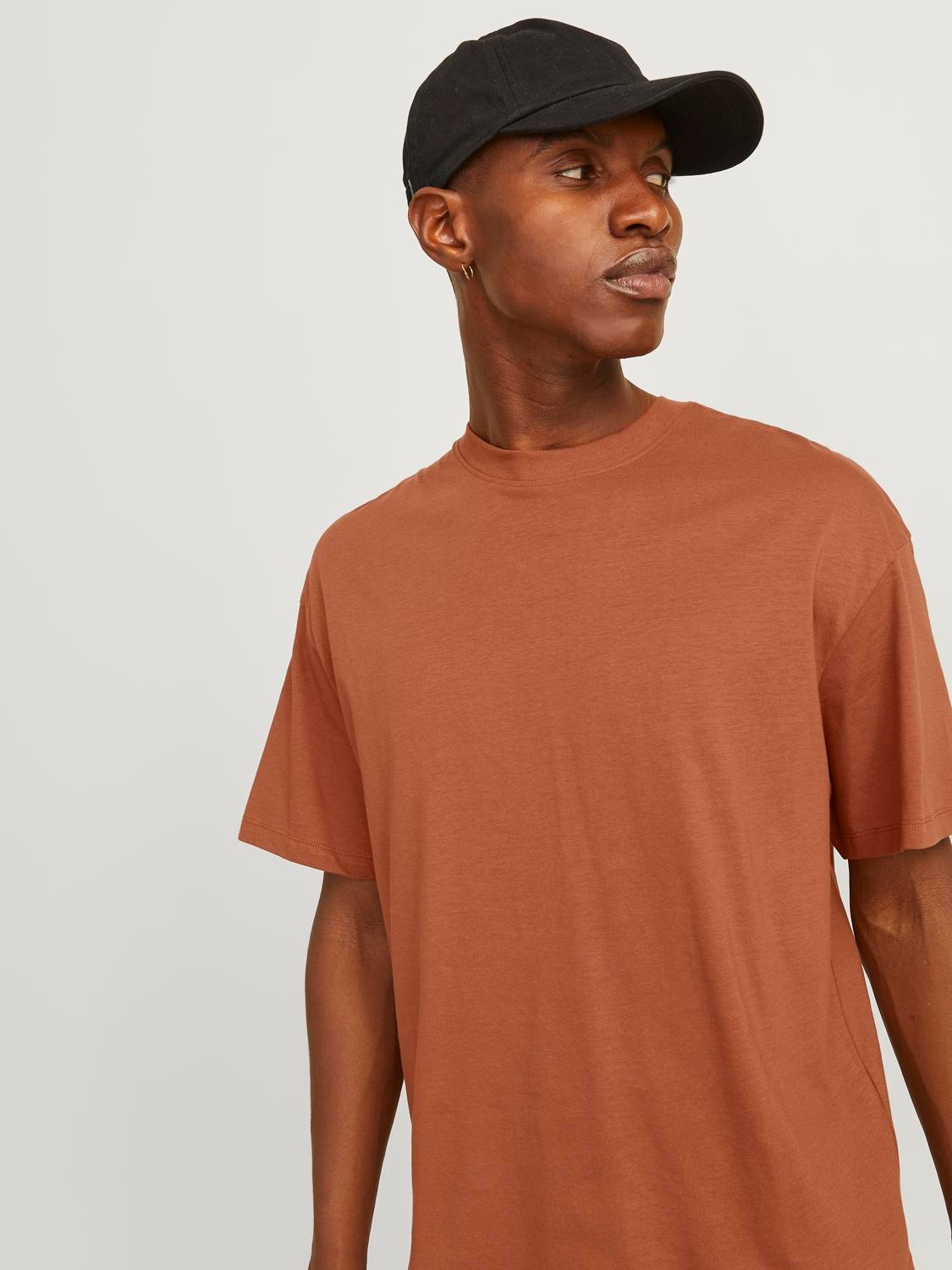 Jack & Jones Oversize-Shirt "JJEBRADLEY TEE SS O-NECK NOOS", mit Rundhalsau günstig online kaufen