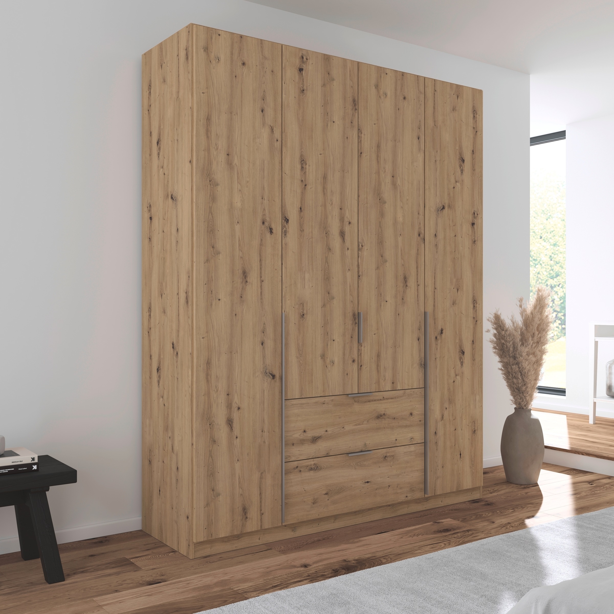 rauch Drehtürenschrank "Kleiderschrank Schrank Garderobe AGORDO mit Dekor- günstig online kaufen