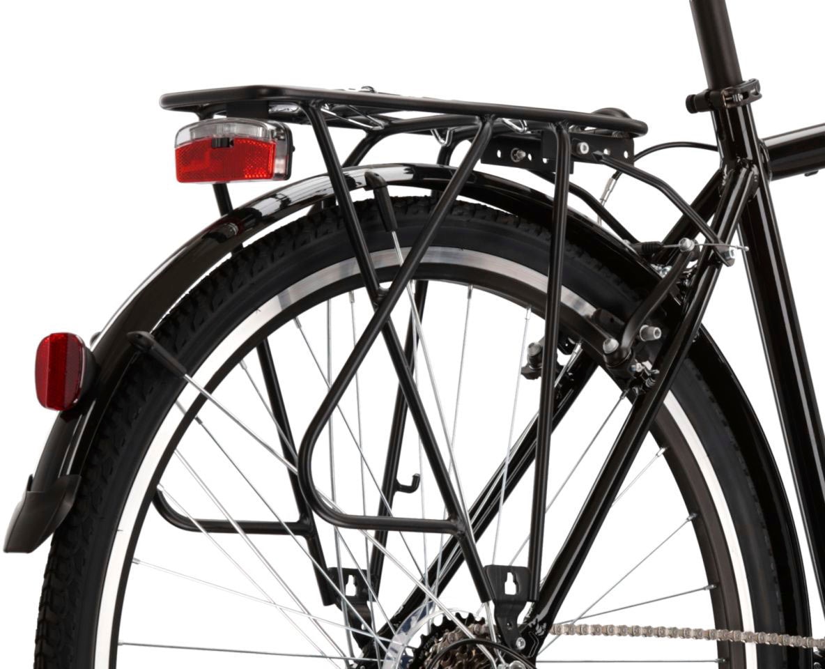 Kross Trekkingrad »KROSS Trekkingrad Trans 1.0 28" schwarz« 21 Gang Shimano TOURNEY TY300 Schaltwerk Kettenschaltung