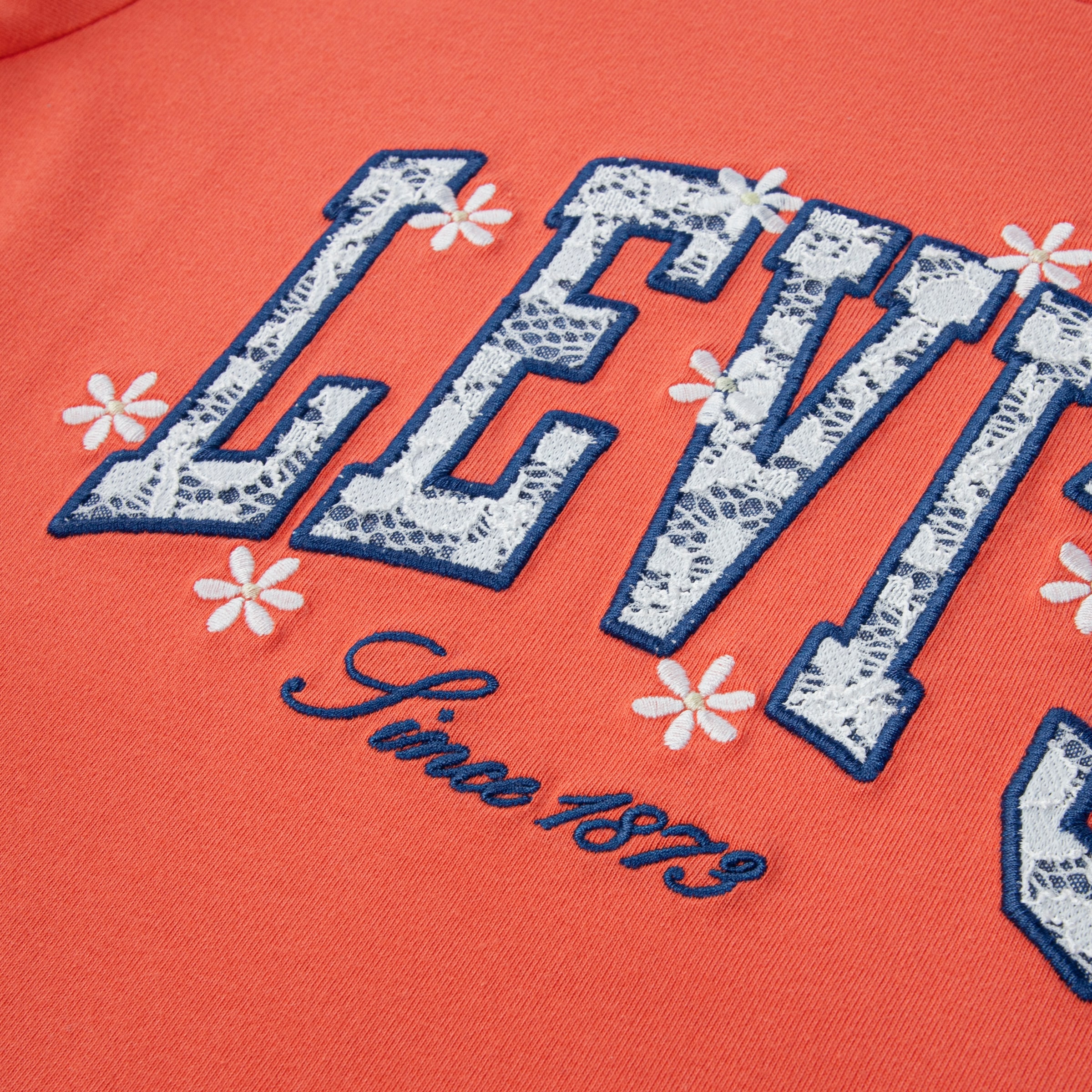Levi's® Kids T-Shirt »LVG LEVIS CHAMBRAY APPLIQUE TO« for Girls, mit Logo-Stickerei