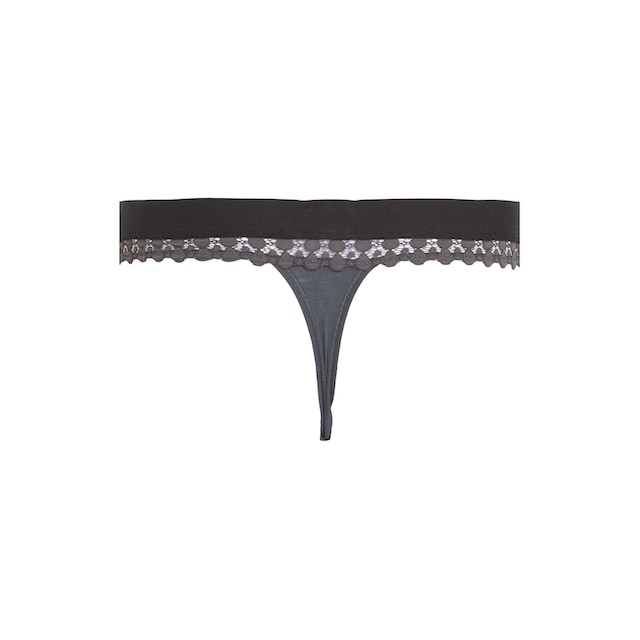 Tommy Hilfiger Underwear String »THONG LACE«, mit modischem Logobund ▷ für  | BAUR