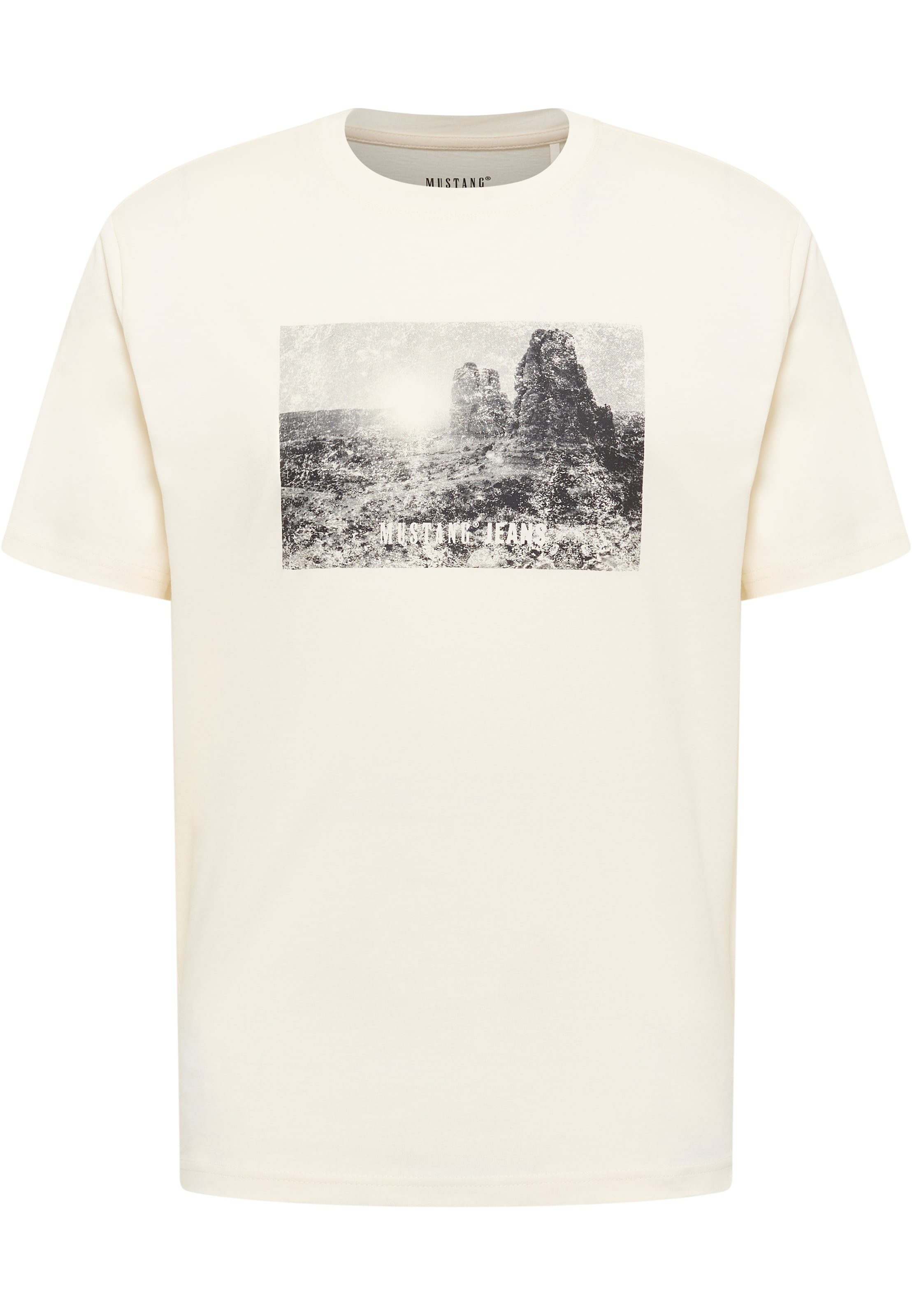 MUSTANG T-Shirt »MU-Austin Fotoprint« mit Fotodruck