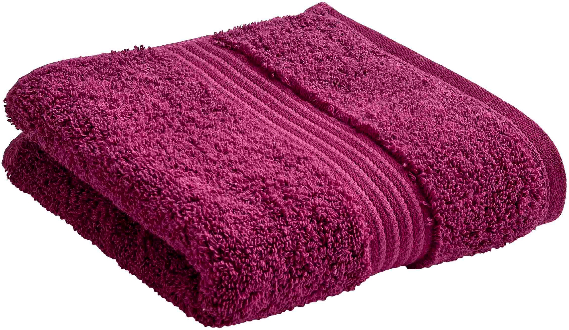 Gästehandtücher CHRISTY, B:40cm L:76cm, lila, Walkfrottier, Obermaterial: 100% Baumwolle, Handtücher, "SUPREME", Premium-Gästetücher in