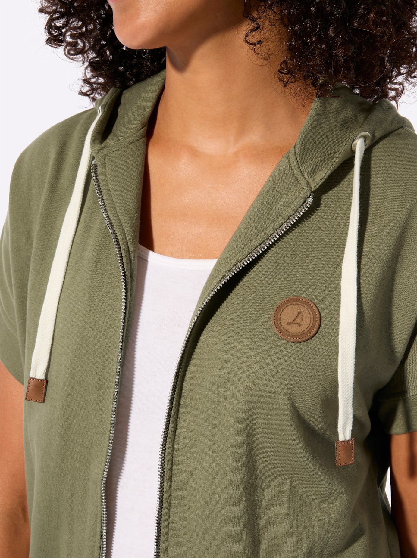 Casual Looks Shirtjacke »Sweatjacke« 1 tlg.