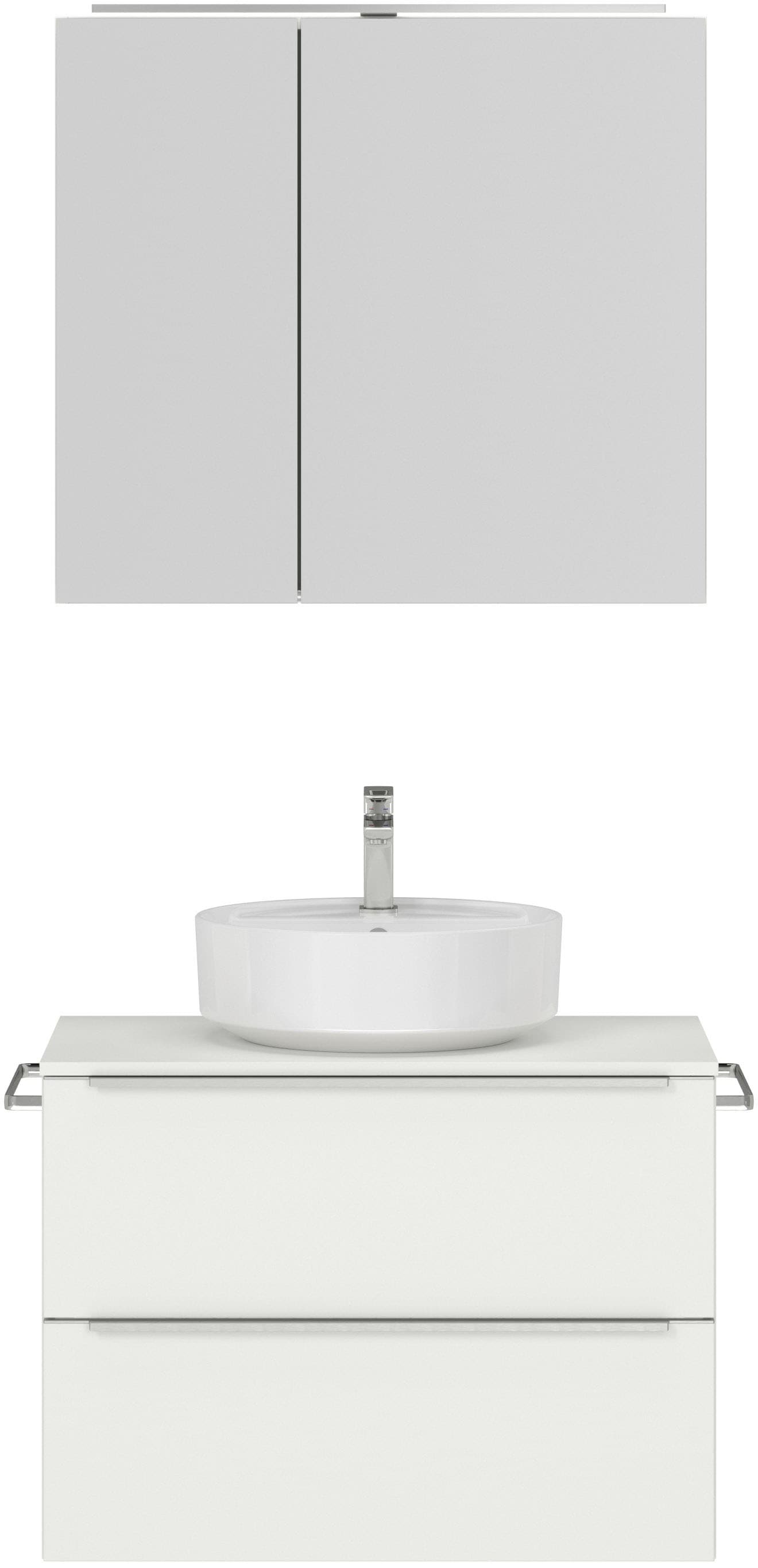 nobilia Badmöbel-Set "Alvene" vormontiert, mit Soft-Close, 2 Stk. tlg. günstig online kaufen