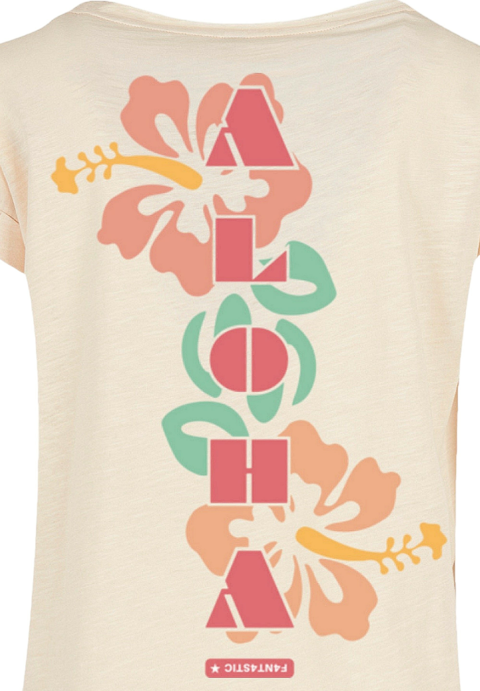 Thumbnail - F4NT4STIC T-Shirt "PLUS SIZE Aloha" Print
