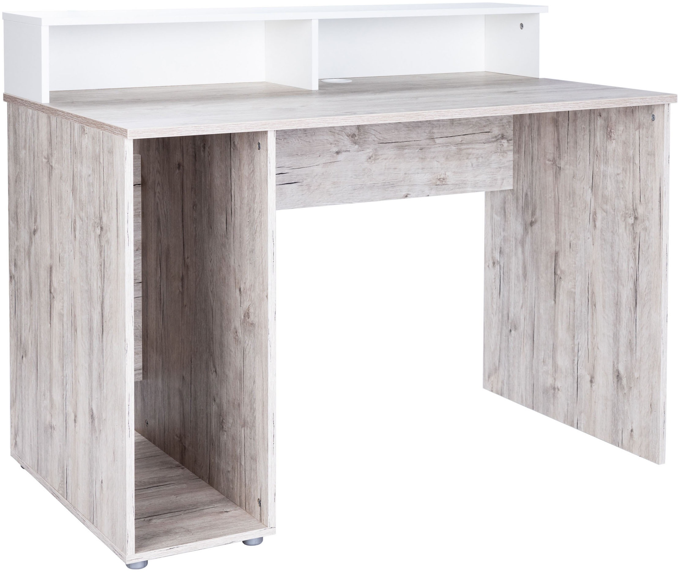 OTTO home Gamingtisch "Gaming Schreibtisch "Riekke"" 1 Stk. tlg. 1 Computerfach, 2 offene Ablagefächer