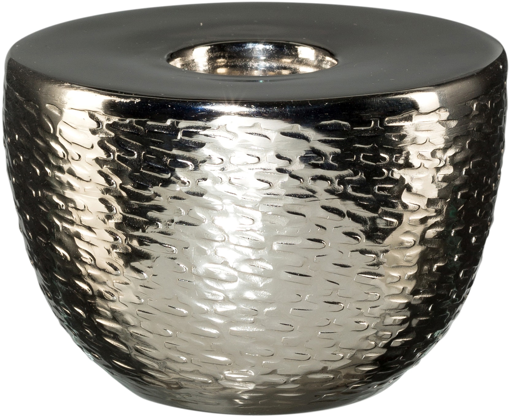 Creativ deco Teelichthalter, (4 St.), mit schimmerndem Effekt, 4er Set, Ø  ca. 10 cm kaufen | BAUR | Windlichter