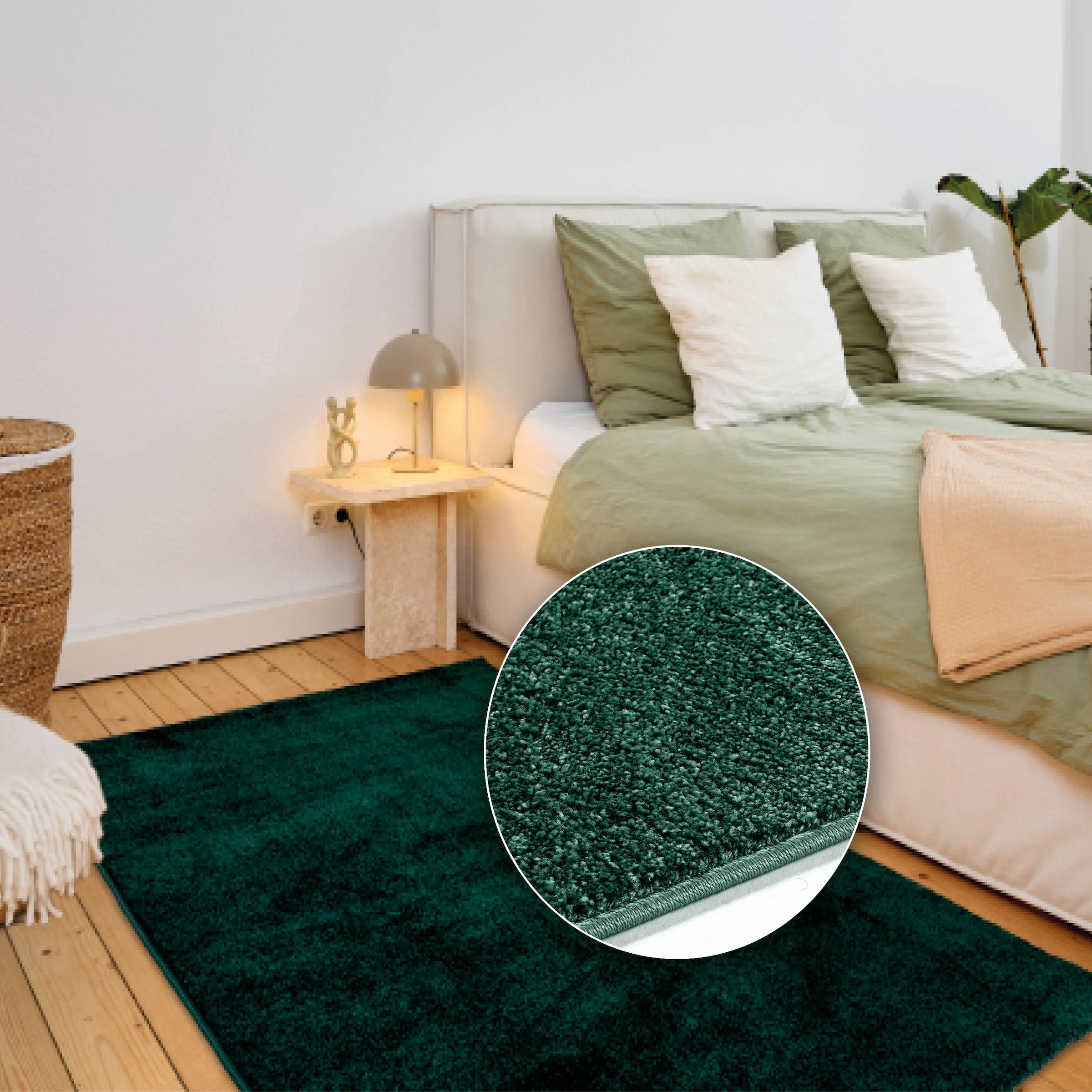 ASTRA Teppich »Sam 250«, rechteckig, 8 mm Höhe, weicher Kurzflor, Wohnzimmer, Schlafzimmer