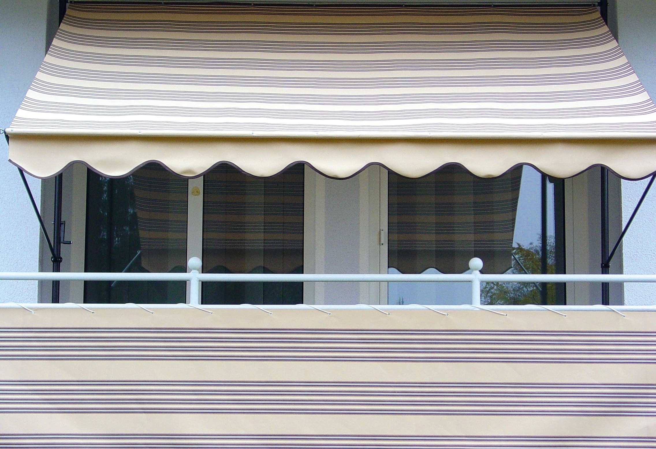 Angerer Freizeitmöbel Klemmmarkise, beige-braun, Ausfall: 150 cm, versch. Breiten kaufen