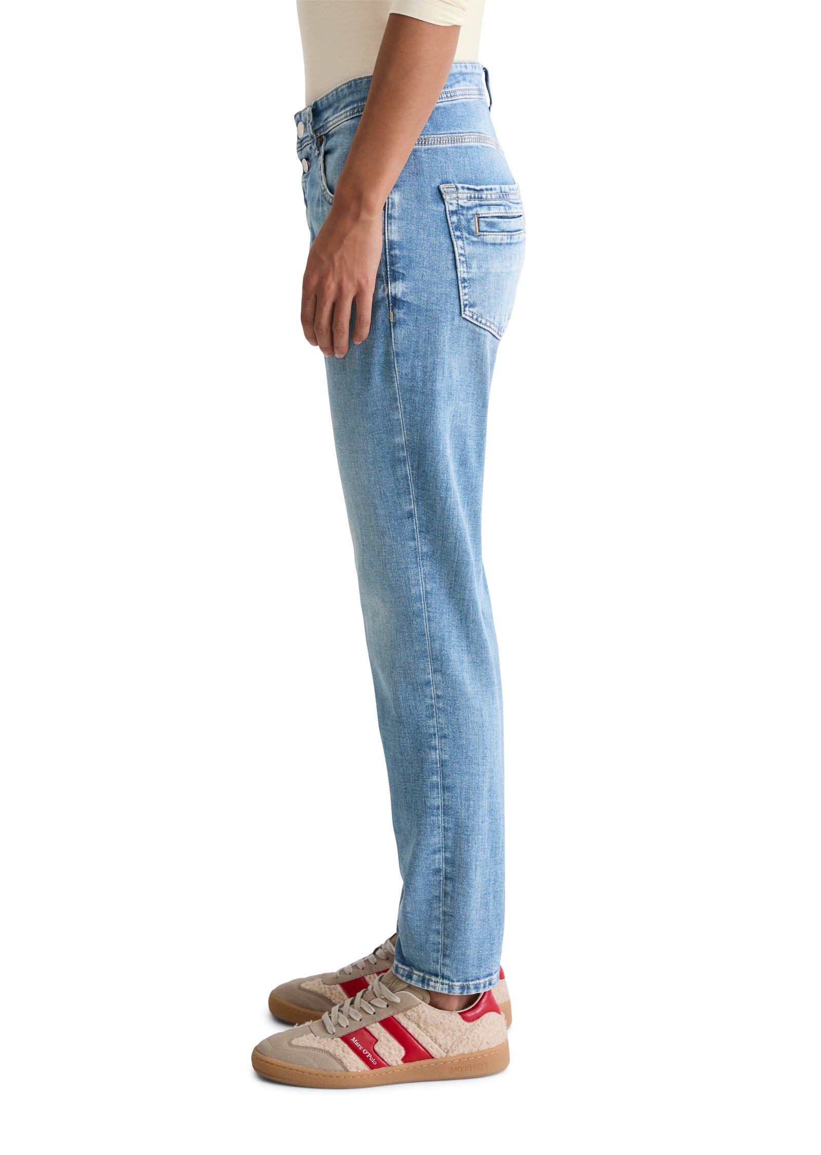 Marc OPolo Boyfriend-Jeans "mit zwei Knöpfen" günstig online kaufen