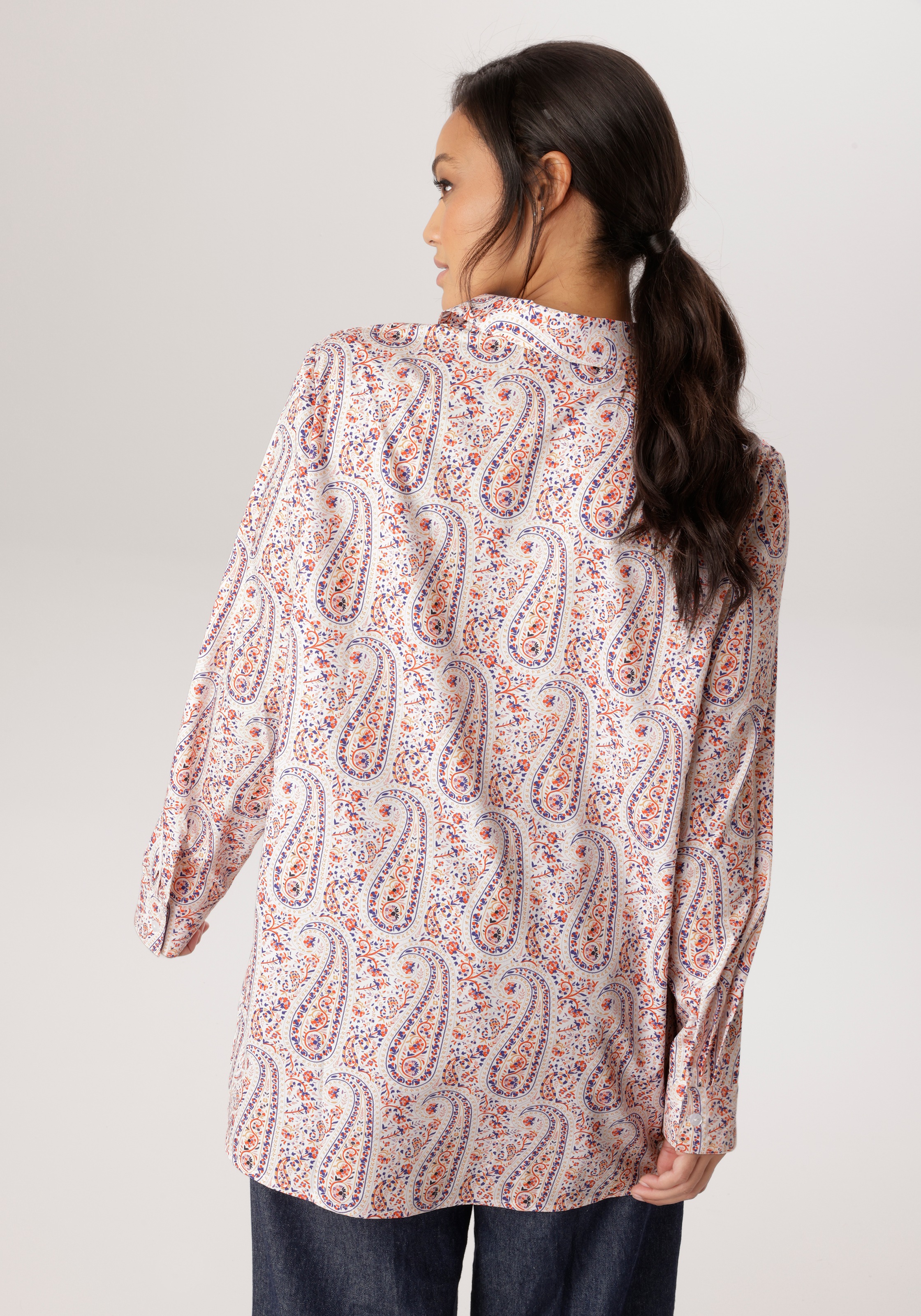 Aniston PLUS Hemdbluse in Paisleydessin - NEUE KOLLEKTION günstig online kaufen