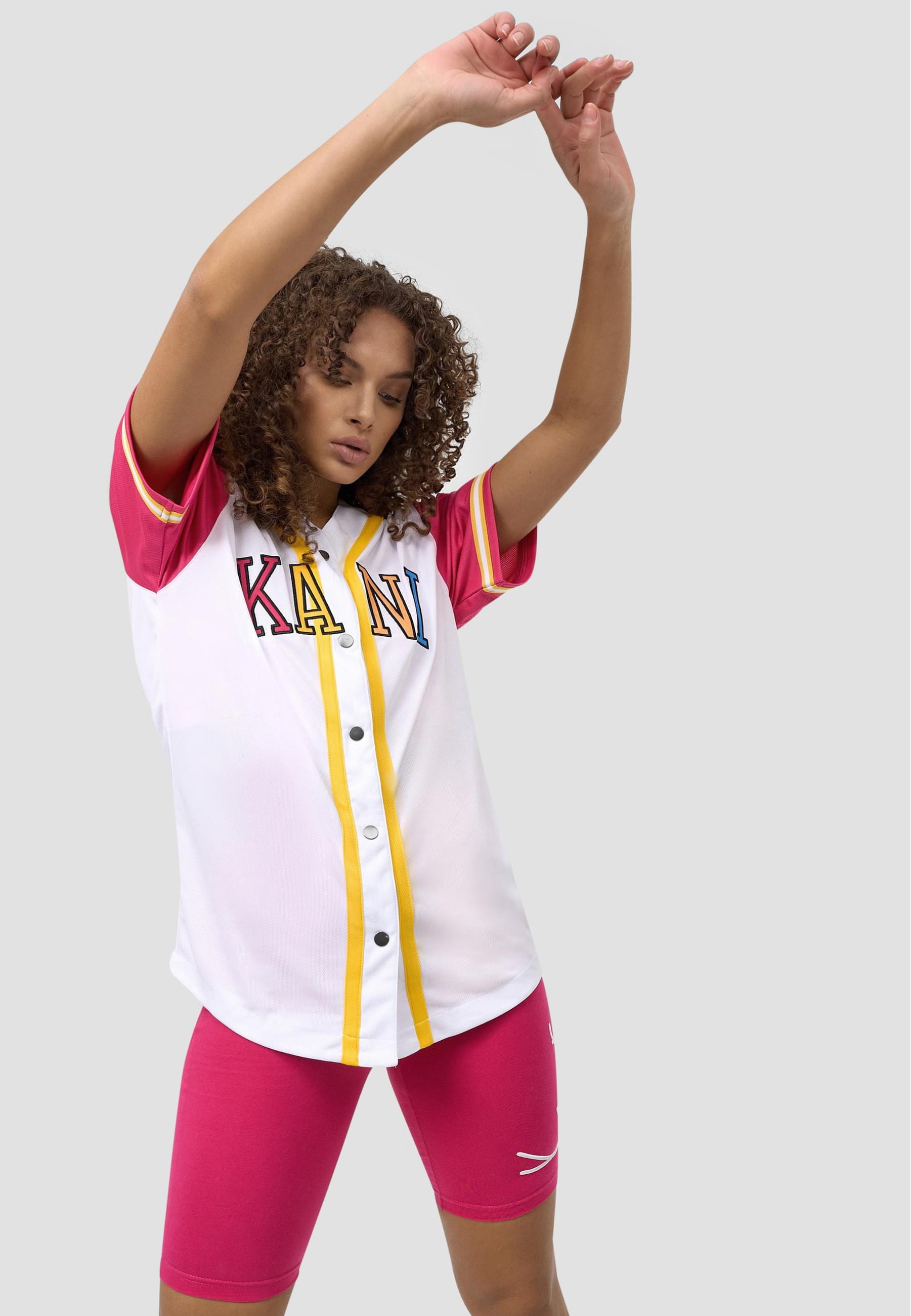 Karl Kani T-Shirt »Karl Kani Damen College Block Baseball Shirt«, (1 tlg.)