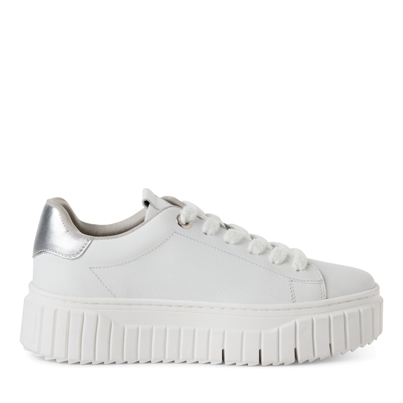 Tamaris Plateausneaker, Freizeitschuh, Halbschuh, Schnürschuh mit Kontrastbesatz