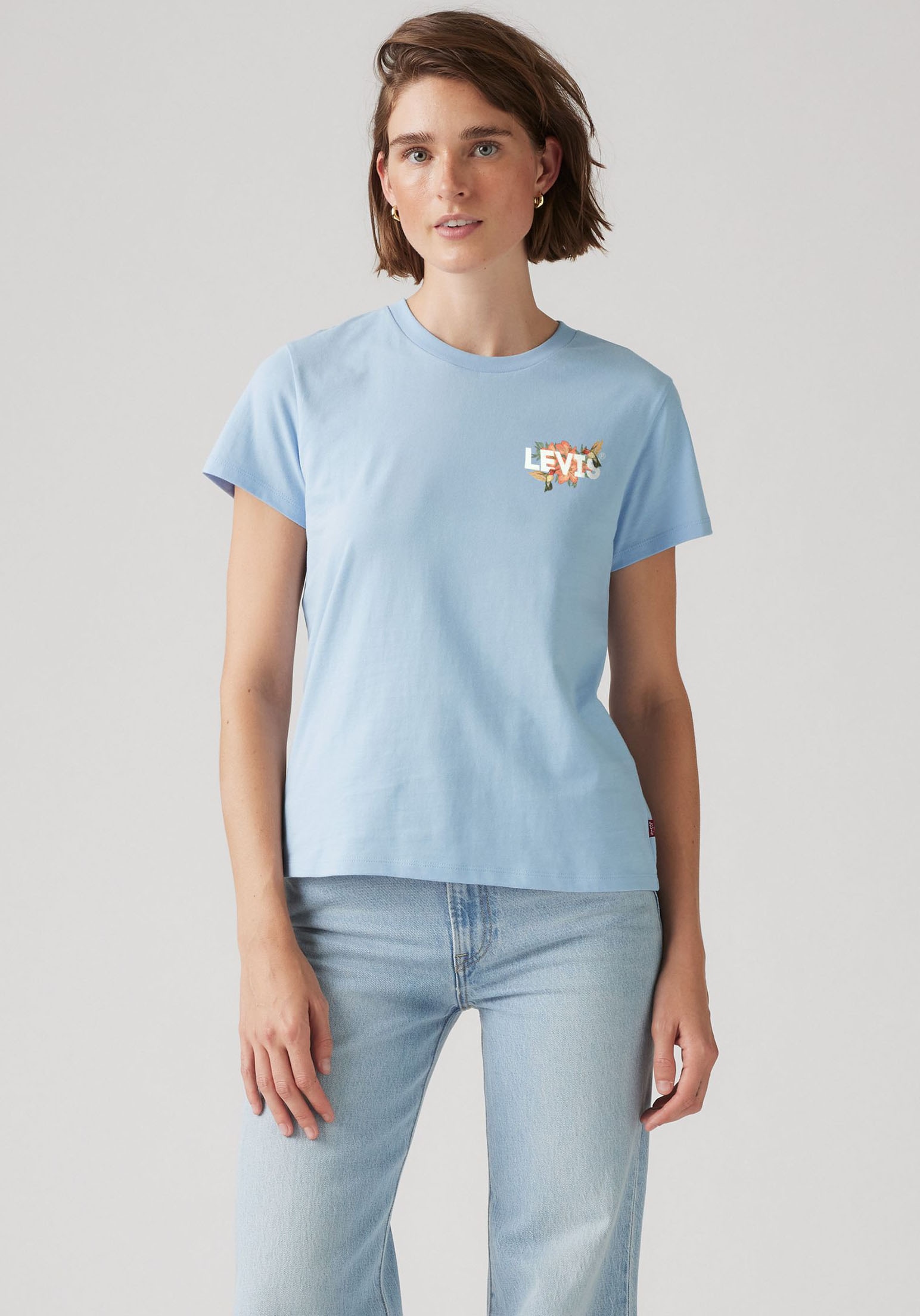 Levis T-Shirt "THE PERFECT TEE", mit Batwing-Logoprint günstig online kaufen