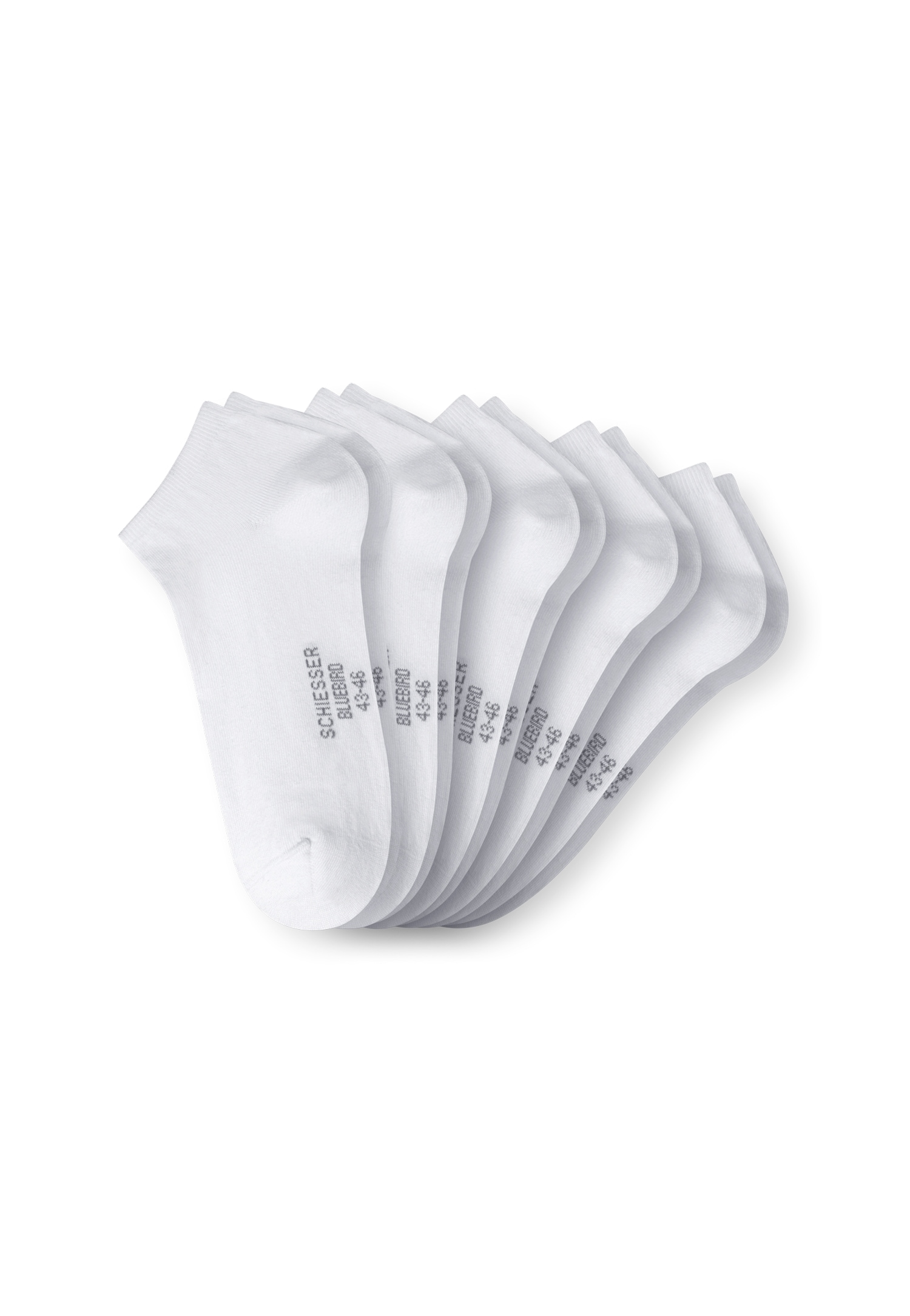 Schiesser Sneakersocken »Bluebird« 5 Paar tlg. extra softer Bund, verstärkter Zehen- und Fersenbereich