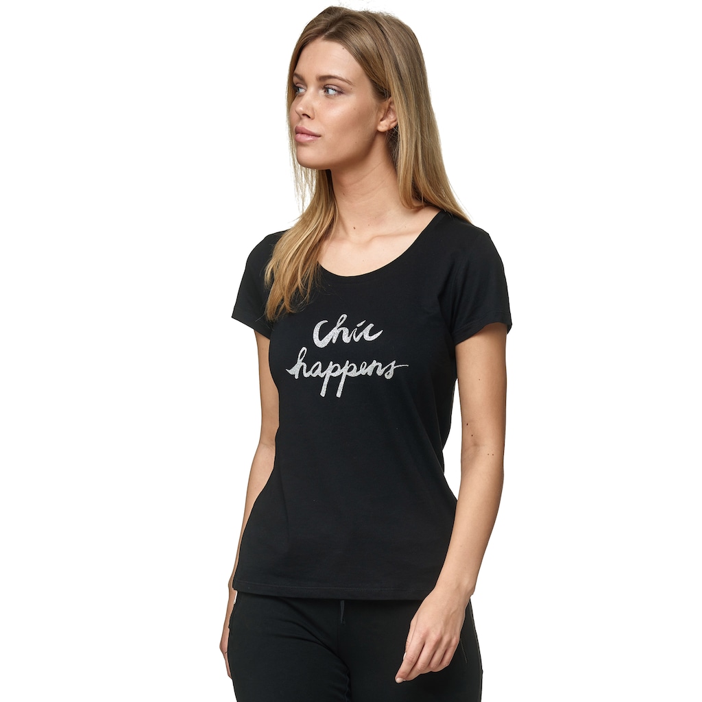 Decay T-Shirt »Chic happens«