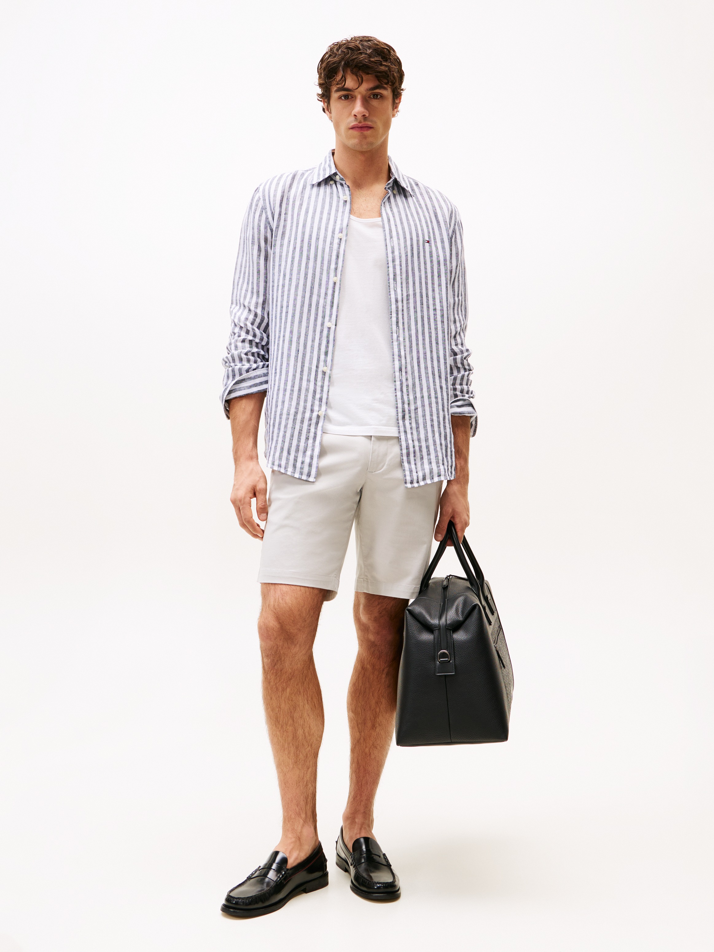 Tommy Hilfiger Chinoshorts »BROOKLYN SHORT 1985«, in klassischem Design