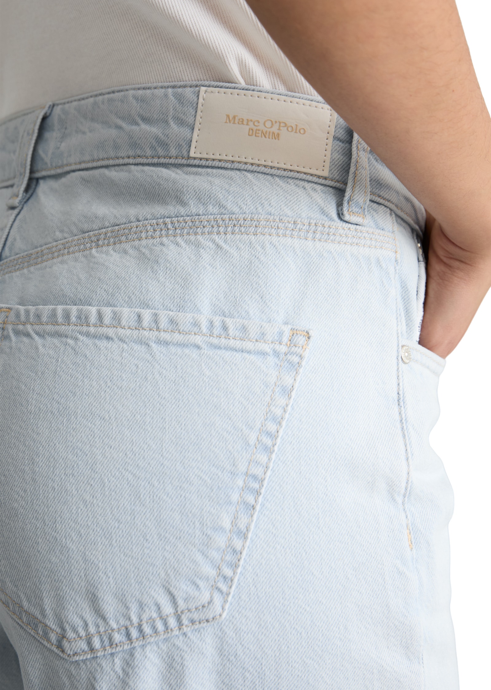 Marc O'Polo DENIM Weite Jeans »aus reinem Organic Cotton«