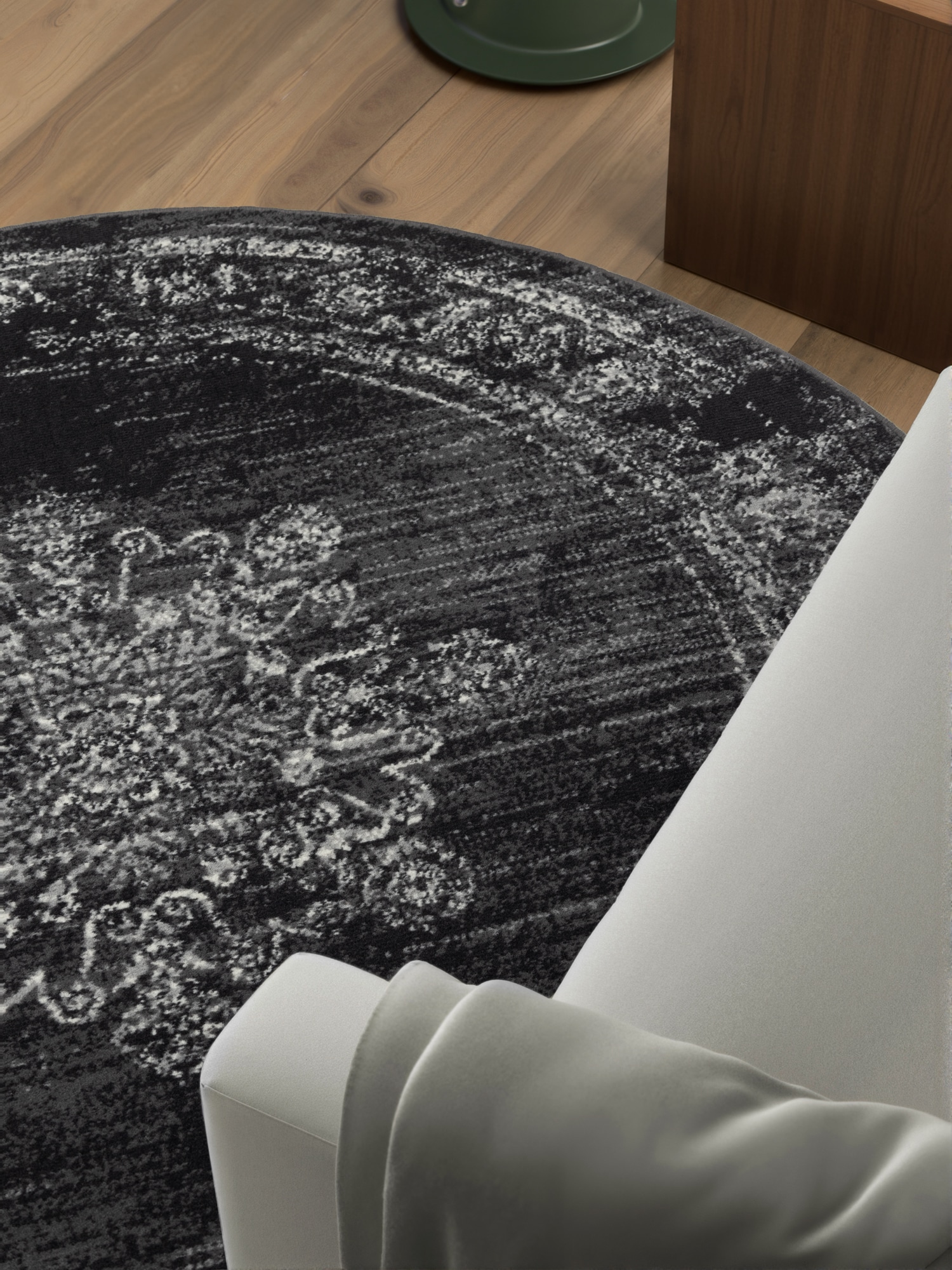 HANSE Home Teppich »Lydia«, rund, 9 mm Höhe, Wohnzimmer, Schlafzimmer, Flur, Kurzflor, orientalisch, Vintage, weich