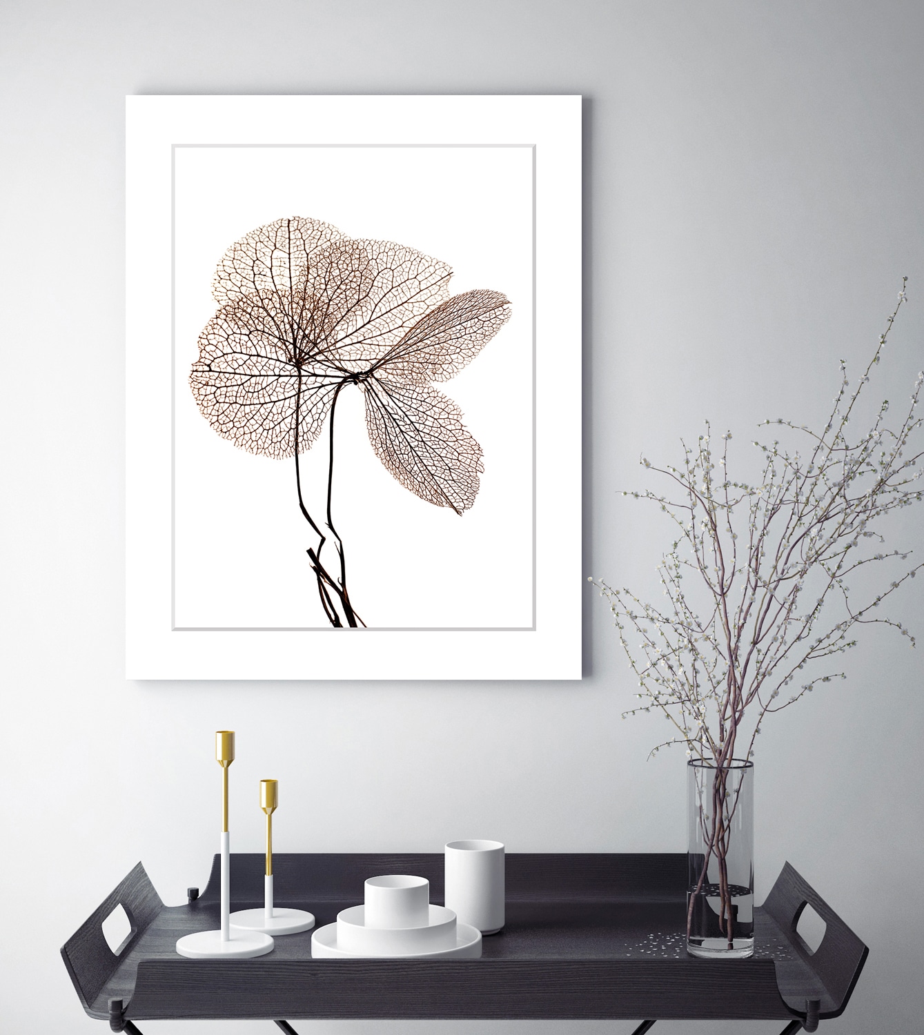 queence Bild "Annabell" Blumen Pflanzen Pflanzenbilder Blumen, gerahmt