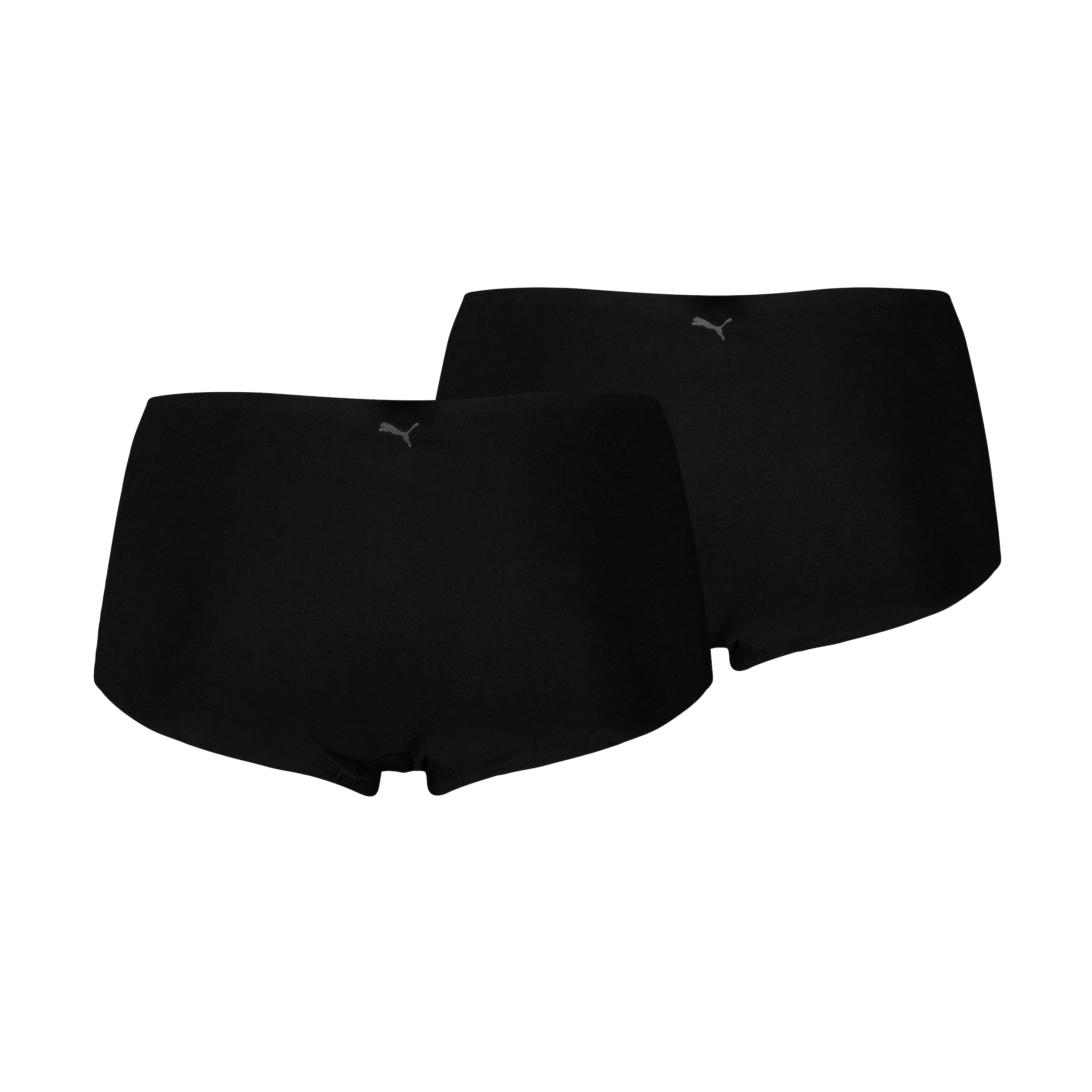 PUMA Panty »PUMA WOMEN INVISIBLE COTTON MINI SHORTS« 2er Pack,  nahtlose Ränder für eine unsichtbare Passform