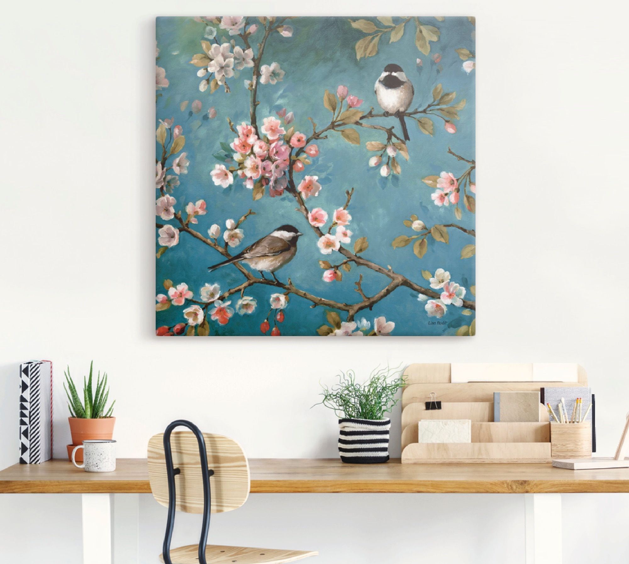 Artland Wandbild »Blüte II«, Blumen, (1 St.), als Leinwandbild,  Wandaufkleber oder Poster in versch. Größen kaufen | BAUR | Poster