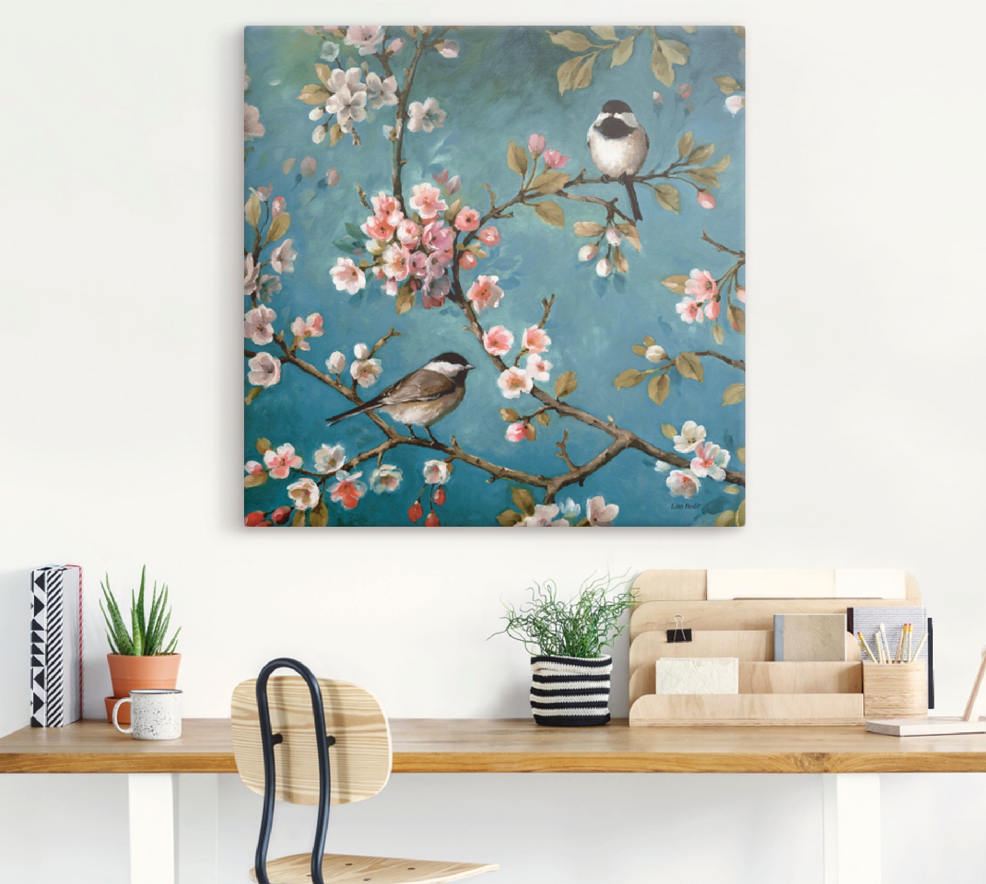 Artland Wandbild »Blüte II«, Blumen, (1 St.), als Leinwandbild, Poster in verschied. Größen