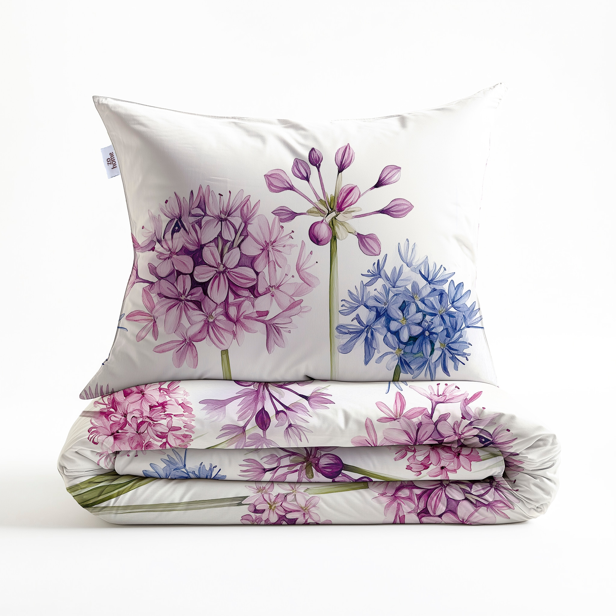 ZO HOME Bettwäsche »Zohome Bettwäsche Baumwolle Noemi« 2 Bettwäsche aus 100% Baumwolle, hochwertige Renforcé, ab 135x200 cm.