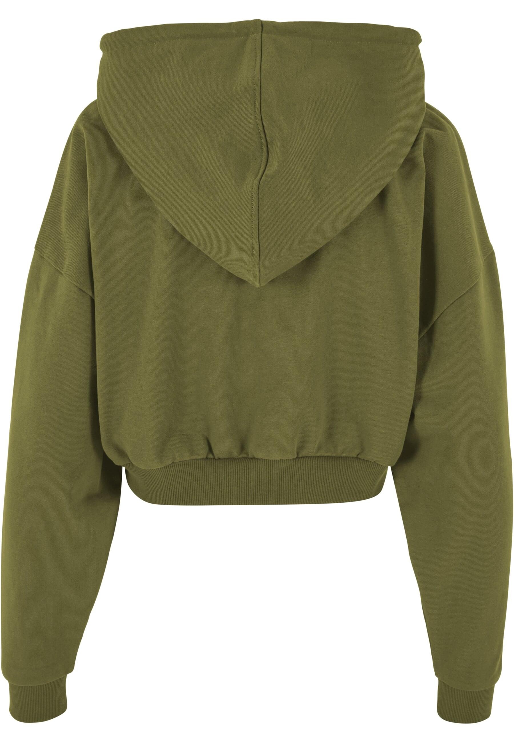 URBAN CLASSICS Kapuzenpullover "Urban Classics Damen Ladies Cropped Heavy H günstig online kaufen