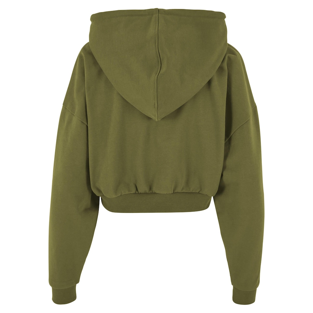 URBAN CLASSICS Kapuzenpullover »Urban Classics Damen Ladies Cropped Heavy Hoody«, (1 tlg.)