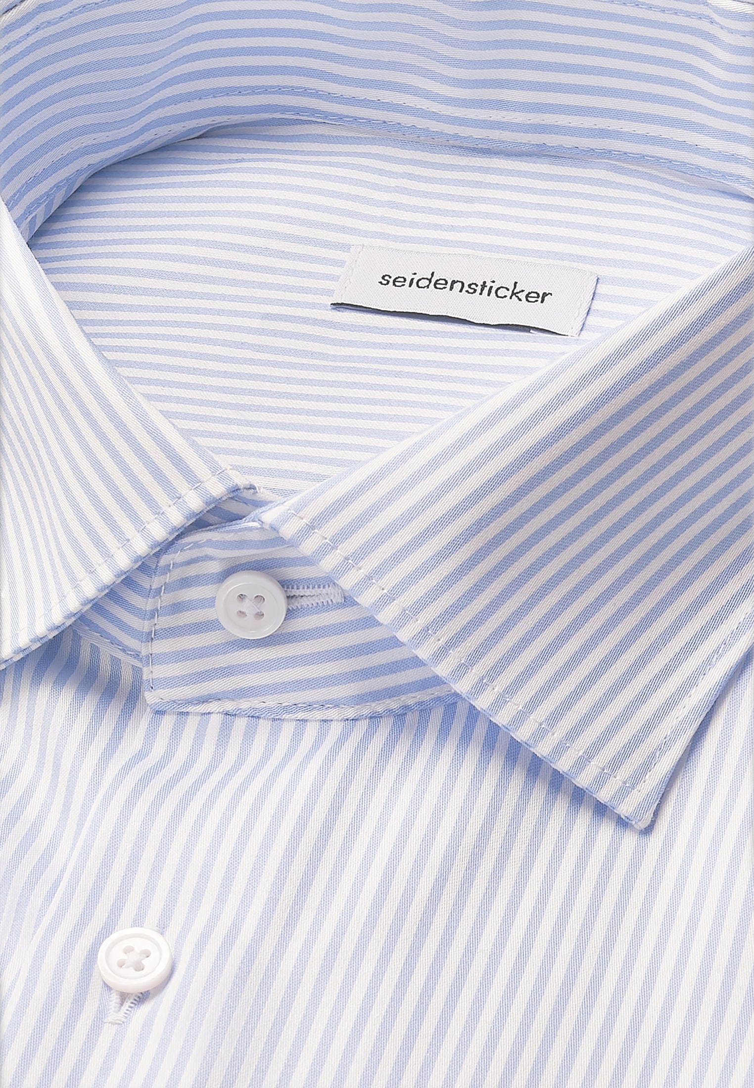 seidensticker Businesshemd »Schwarze Rose«, Slim 1/1 Kentkragen Gestreift