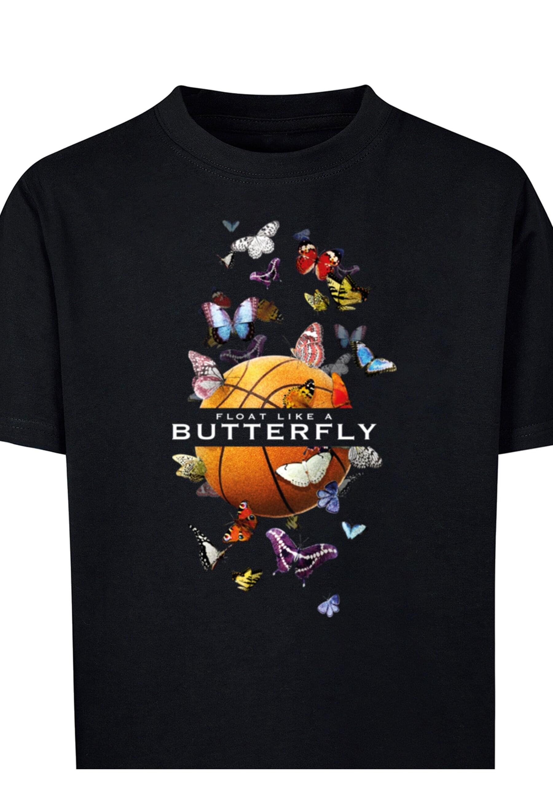 MisterTee T-Shirt »MisterTee Herren Kids Butterfly Baller Tee«, (1 tlg.)